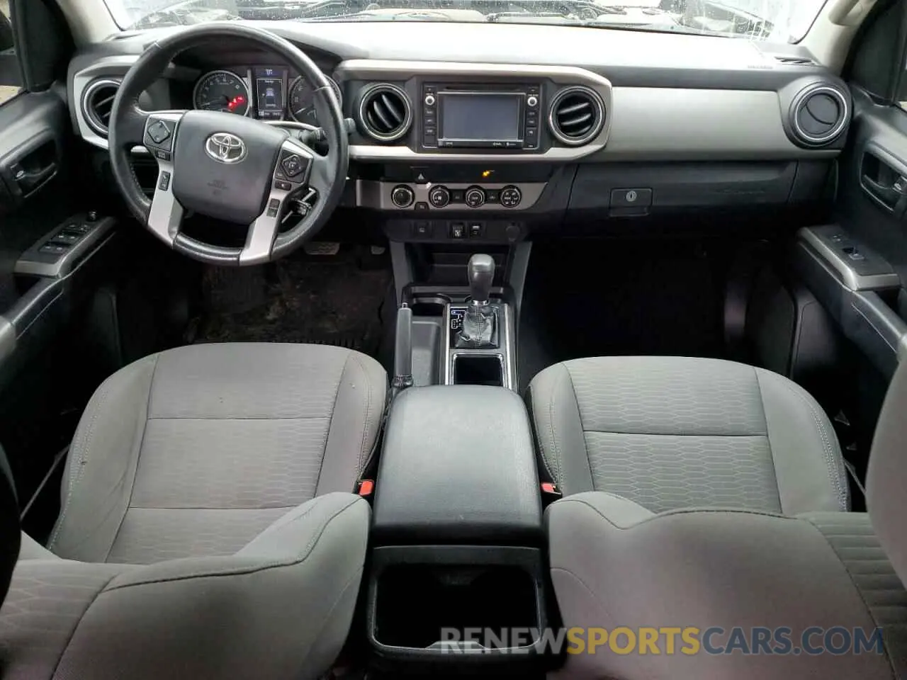 8 Photograph of a damaged car 3TMCZ5AN3KM224793 TOYOTA TACOMA 2019