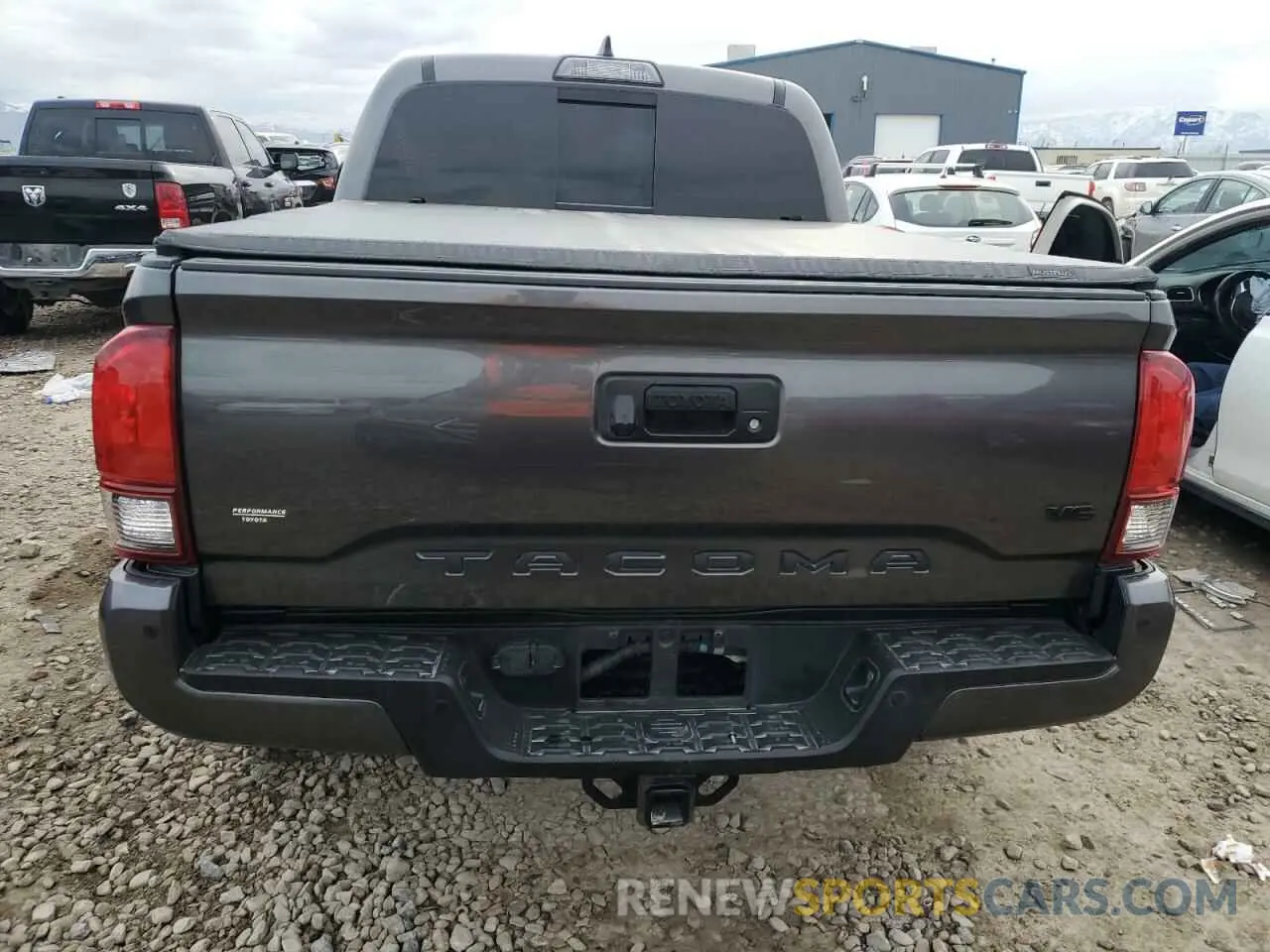 6 Photograph of a damaged car 3TMCZ5AN3KM225233 TOYOTA TACOMA 2019