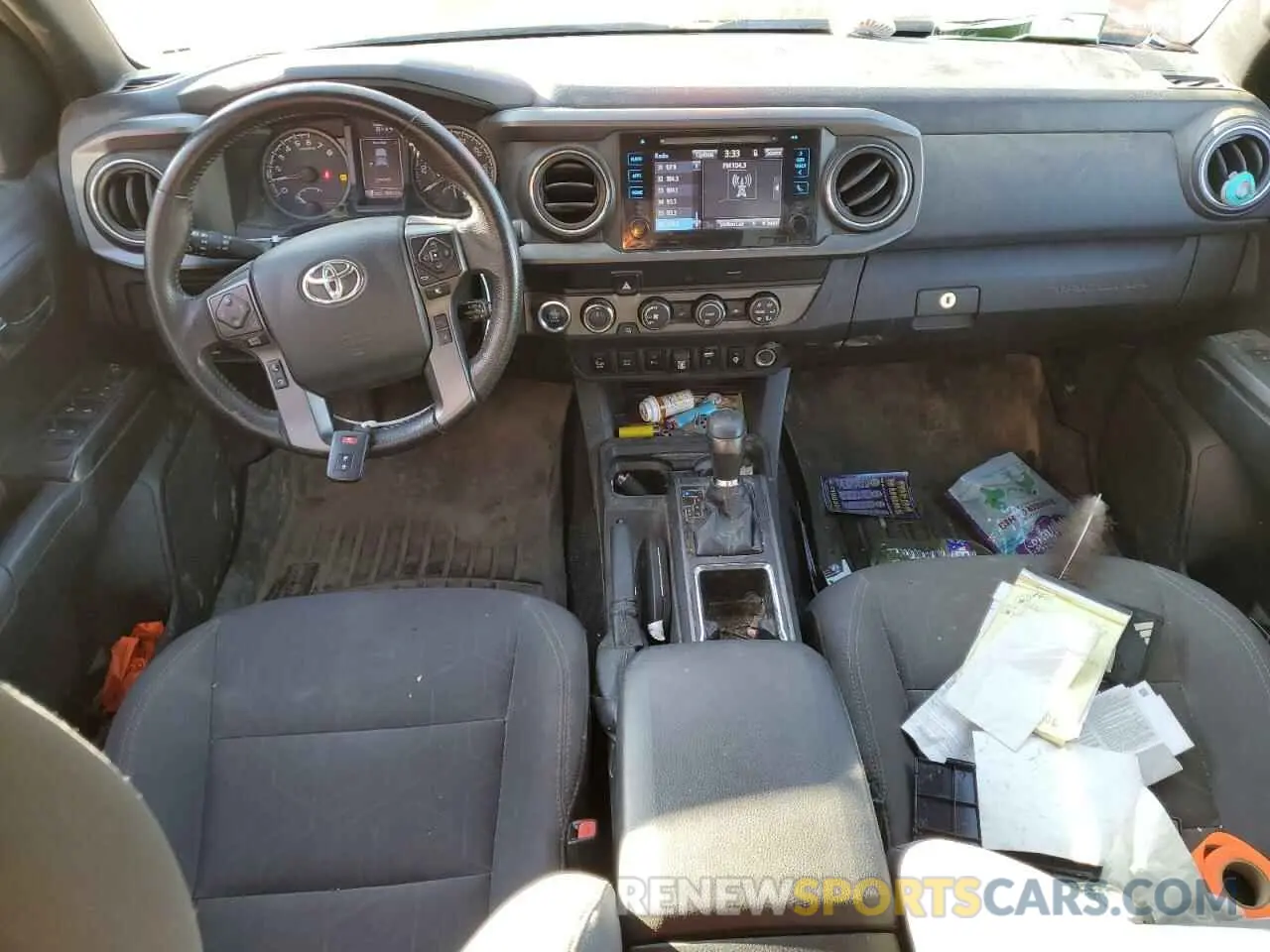 8 Photograph of a damaged car 3TMCZ5AN3KM227001 TOYOTA TACOMA 2019