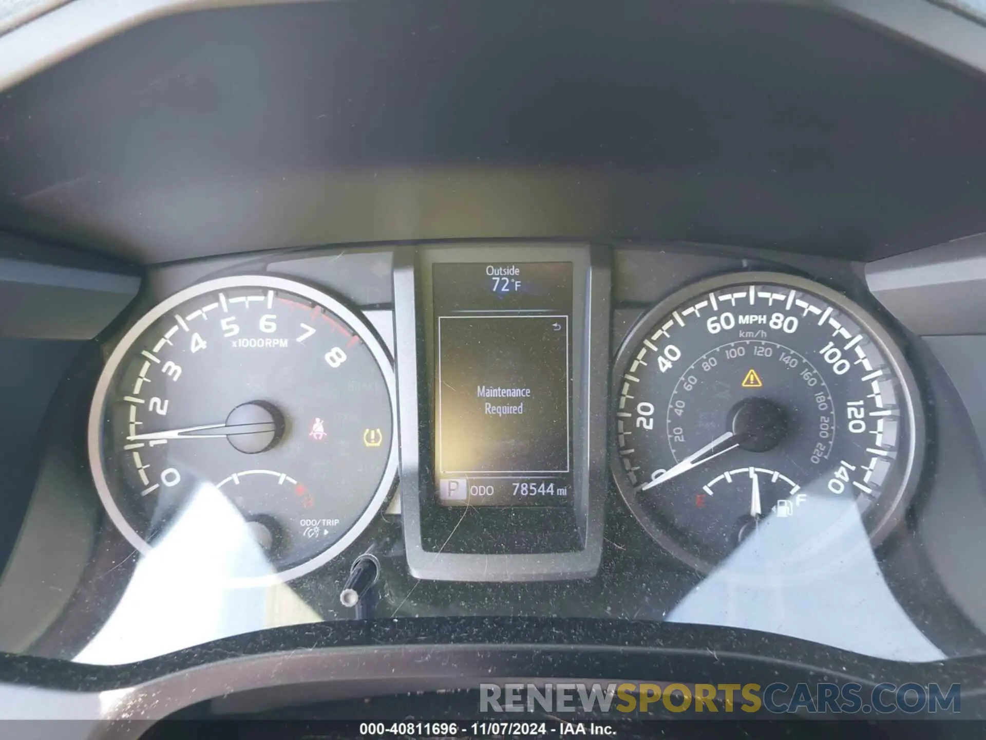 15 Photograph of a damaged car 3TMCZ5AN3KM260757 TOYOTA TACOMA 2019