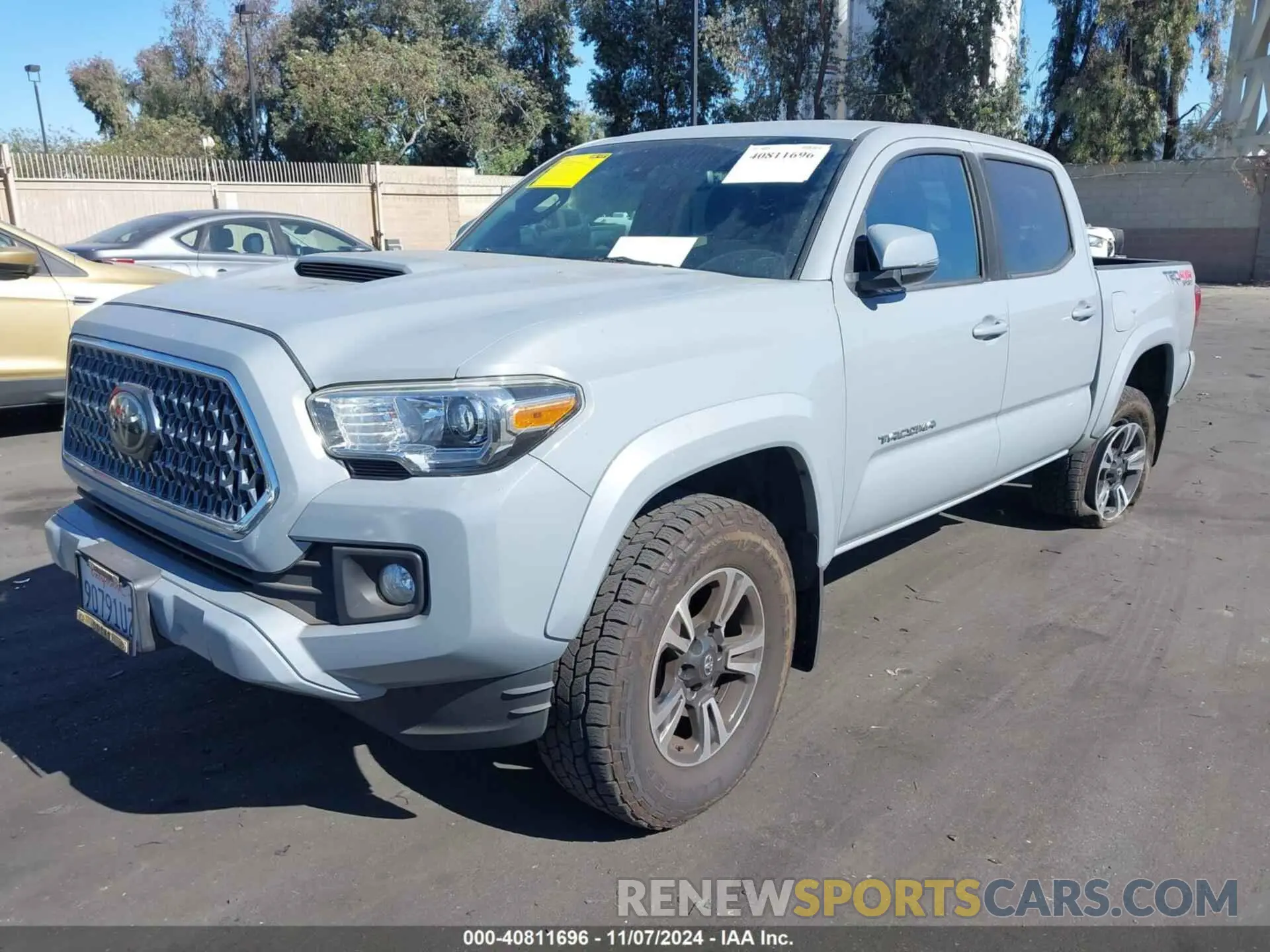2 Photograph of a damaged car 3TMCZ5AN3KM260757 TOYOTA TACOMA 2019