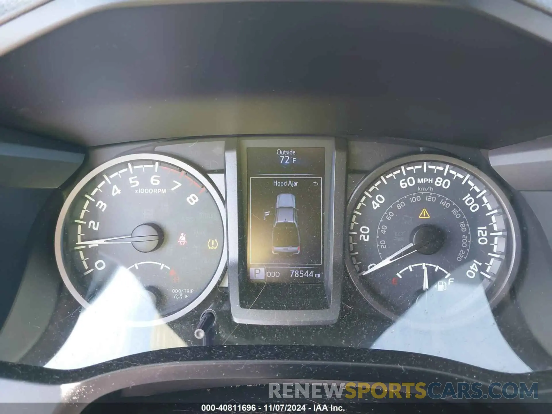 7 Photograph of a damaged car 3TMCZ5AN3KM260757 TOYOTA TACOMA 2019