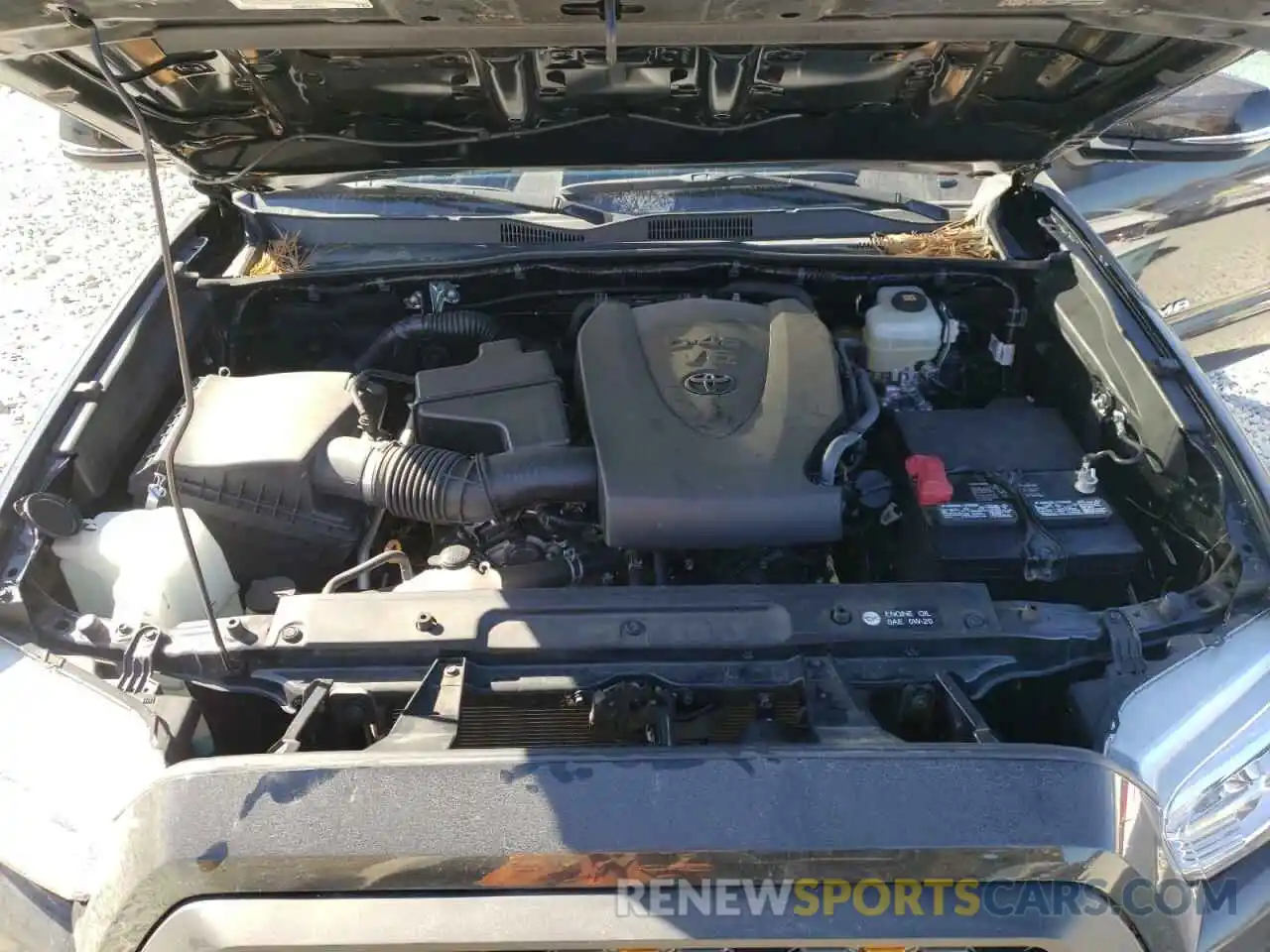 7 Photograph of a damaged car 3TMCZ5AN3KM271855 TOYOTA TACOMA 2019