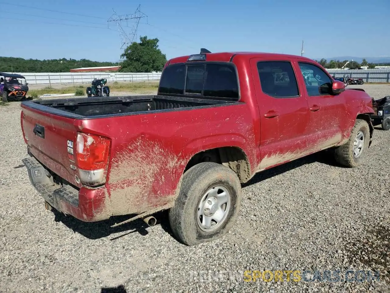 3 Photograph of a damaged car 3TMCZ5AN3KM278305 TOYOTA TACOMA 2019