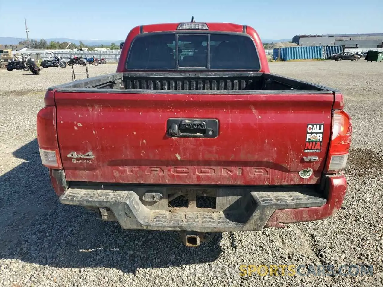 6 Photograph of a damaged car 3TMCZ5AN3KM278305 TOYOTA TACOMA 2019
