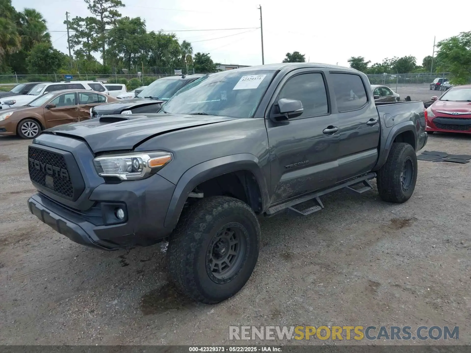2 Photograph of a damaged car 3TMCZ5AN3KM286159 TOYOTA TACOMA 2019