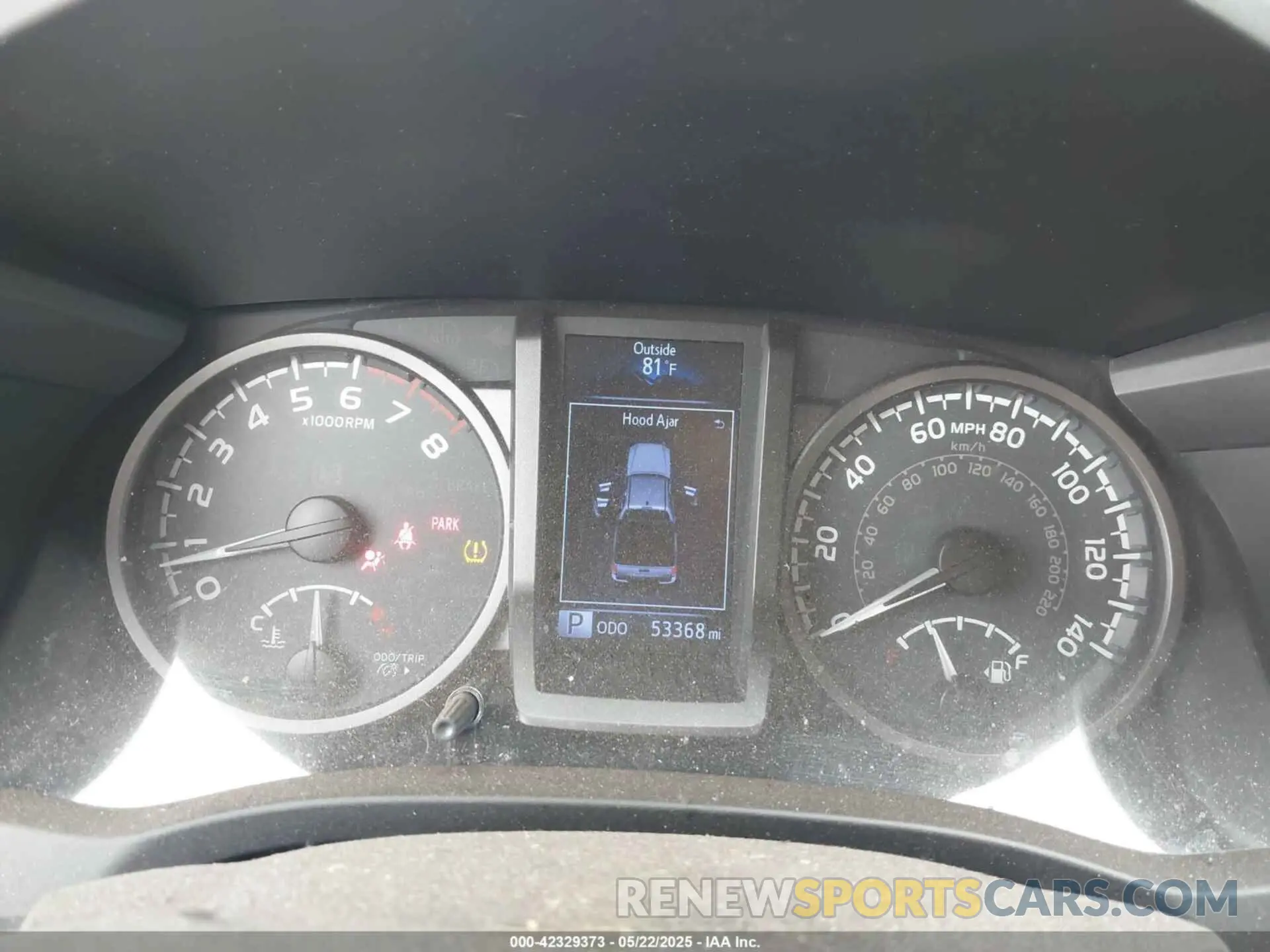 7 Photograph of a damaged car 3TMCZ5AN3KM286159 TOYOTA TACOMA 2019