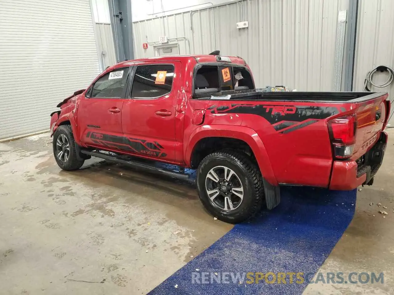 2 Photograph of a damaged car 3TMCZ5AN3KM286758 TOYOTA TACOMA 2019
