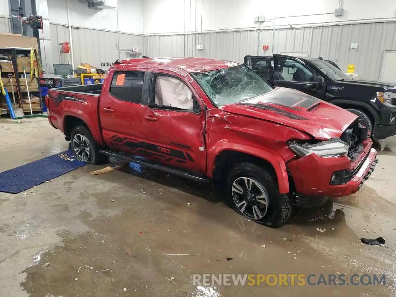 4 Photograph of a damaged car 3TMCZ5AN3KM286758 TOYOTA TACOMA 2019