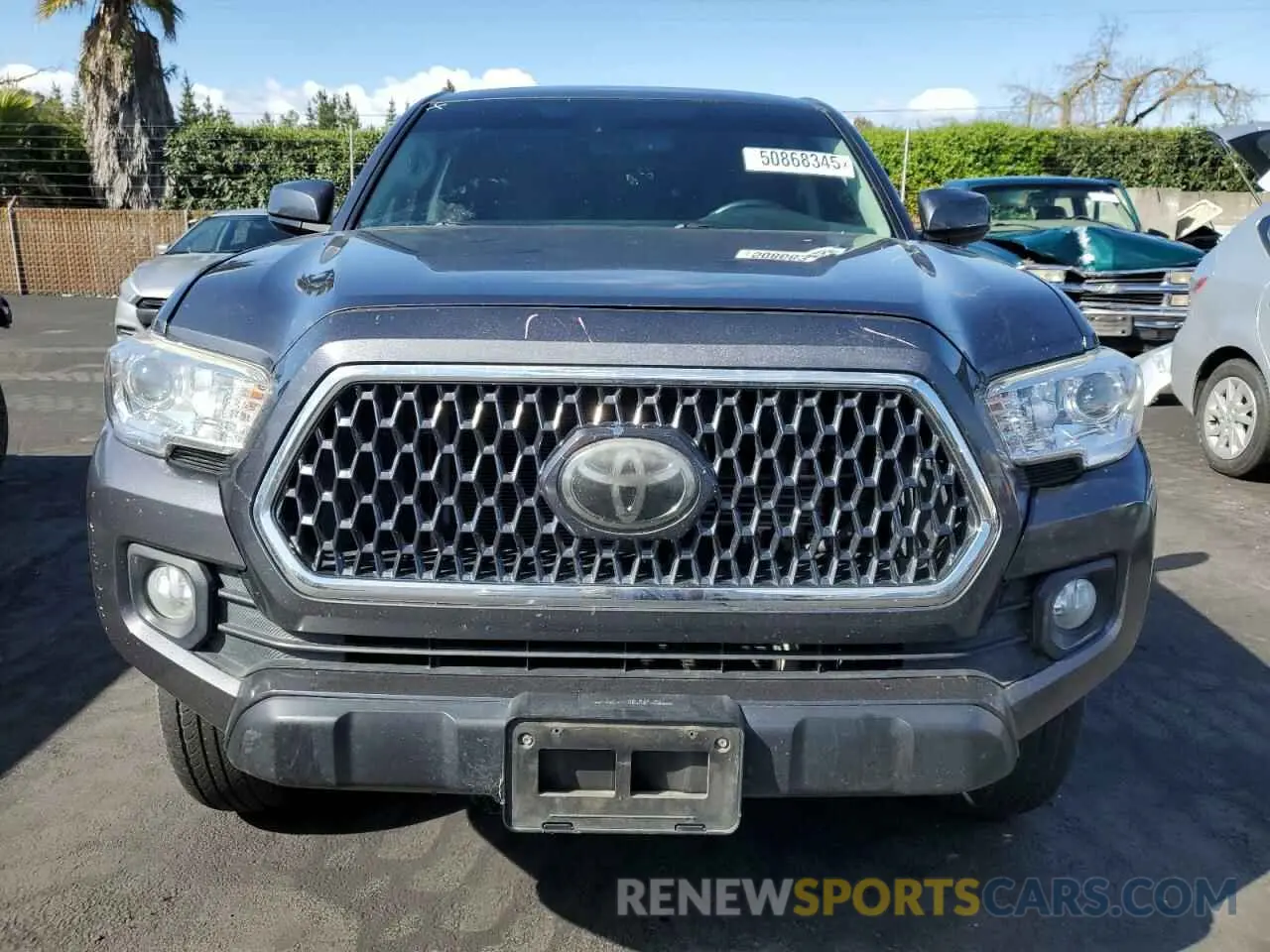 5 Photograph of a damaged car 3TMCZ5AN3KM288008 TOYOTA TACOMA 2019