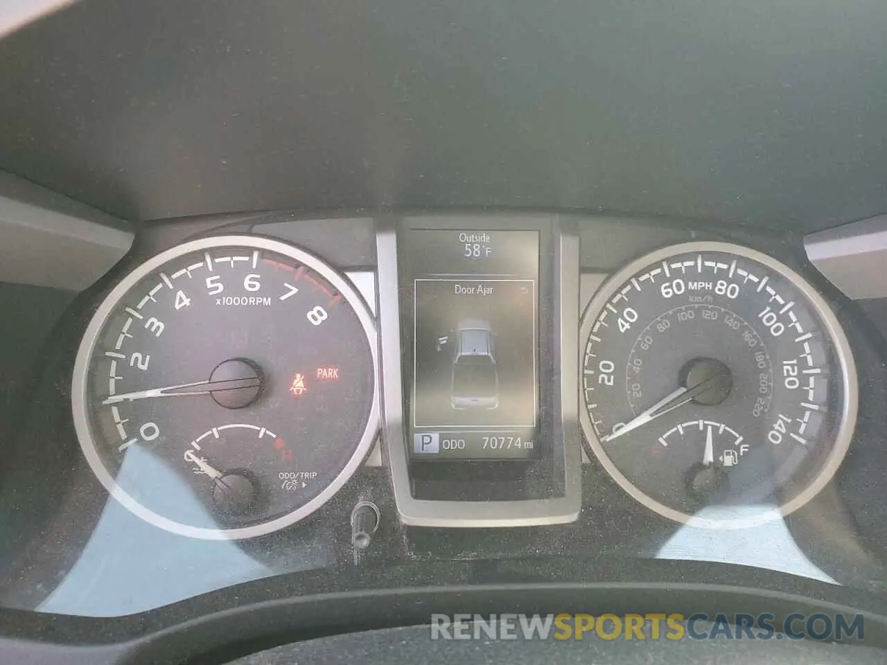 9 Photograph of a damaged car 3TMCZ5AN3KM288008 TOYOTA TACOMA 2019