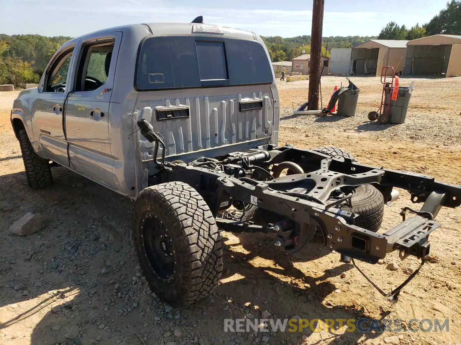 3 Photograph of a damaged car 3TMCZ5AN4KM202902 TOYOTA TACOMA 2019