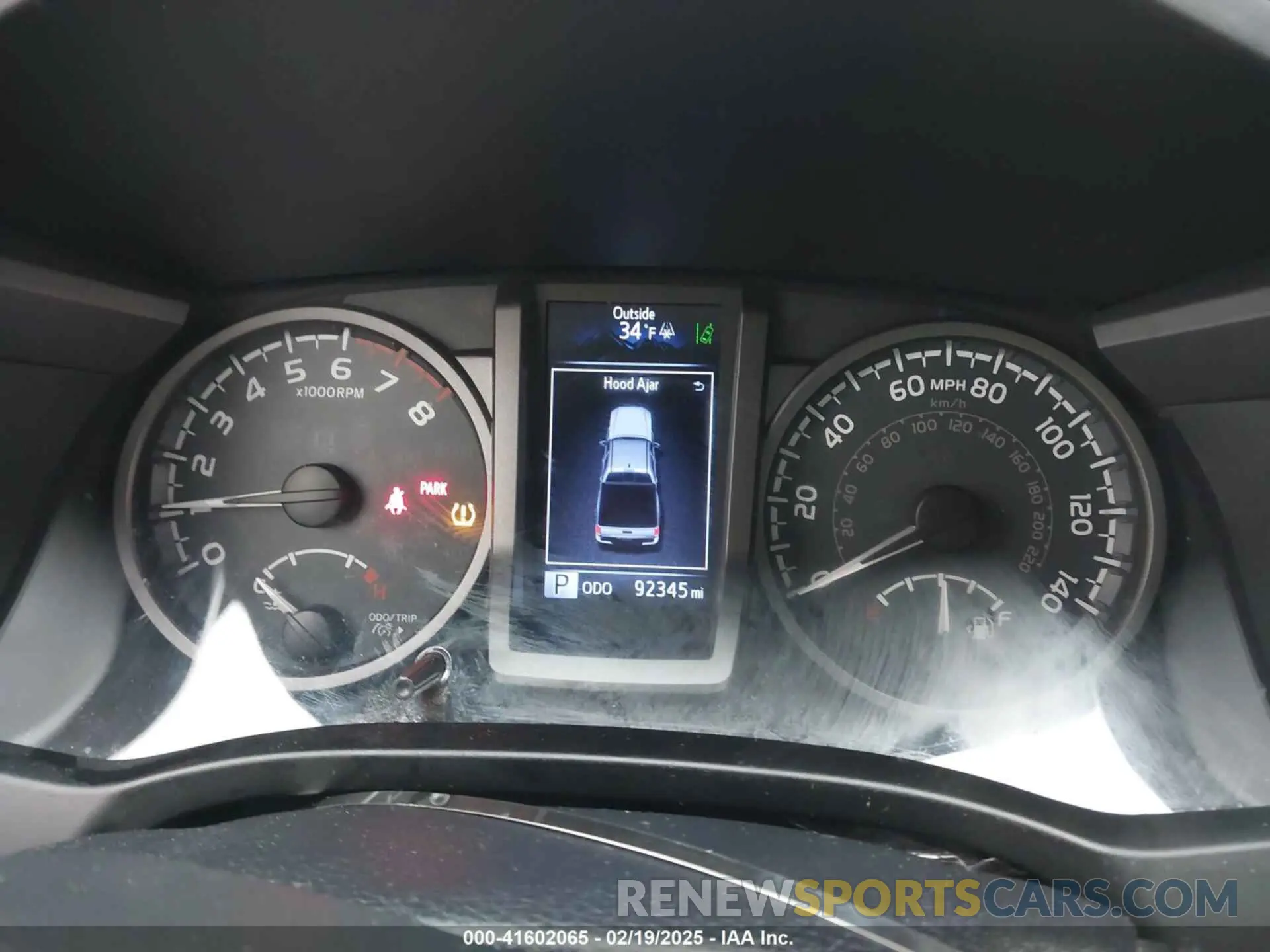 7 Photograph of a damaged car 3TMCZ5AN4KM220154 TOYOTA TACOMA 2019