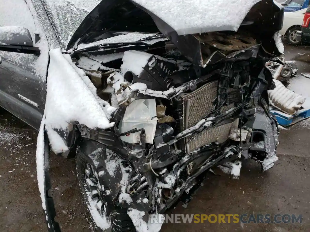 9 Photograph of a damaged car 3TMCZ5AN4KM233809 TOYOTA TACOMA 2019