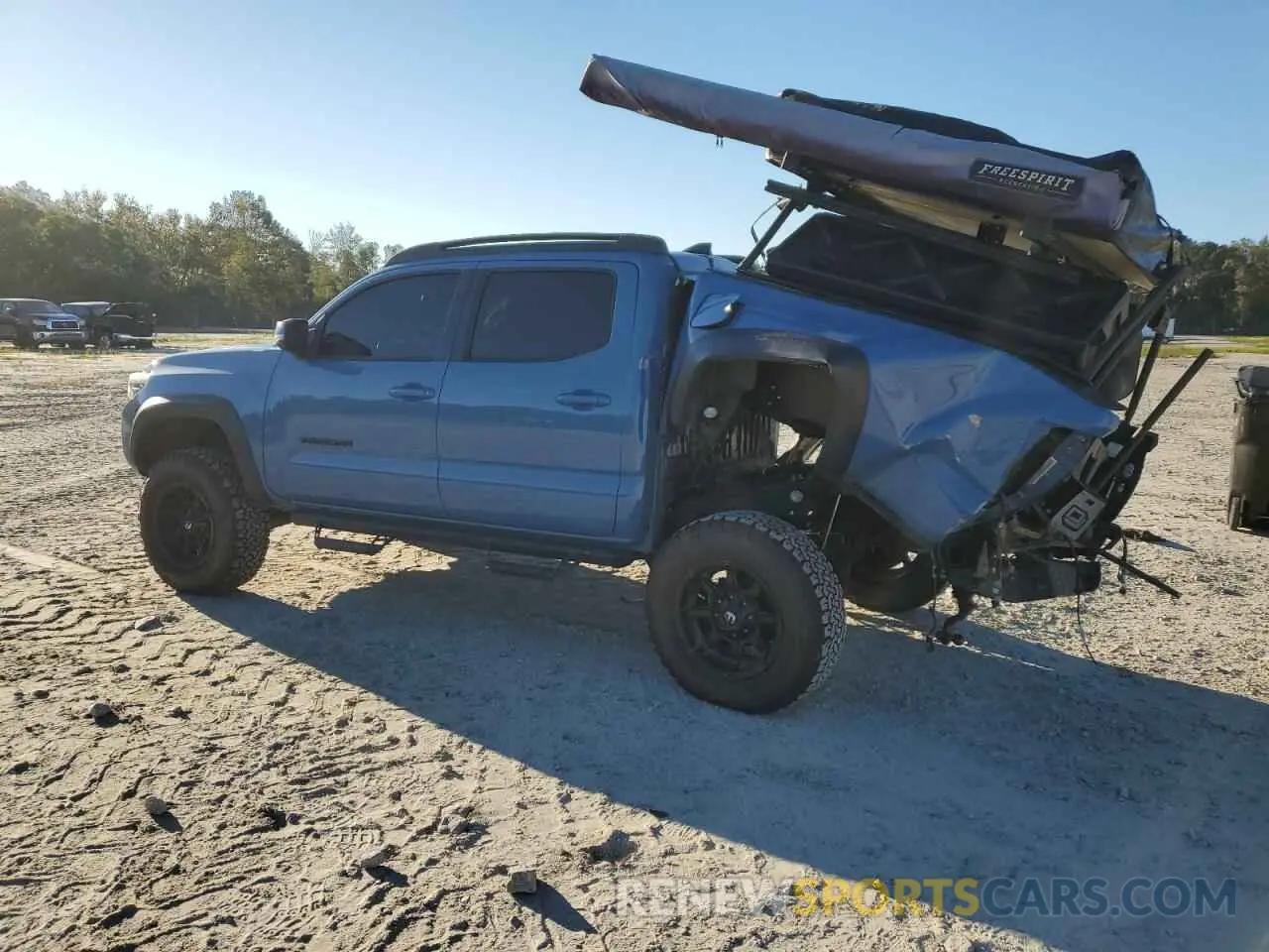 2 Photograph of a damaged car 3TMCZ5AN4KM242235 TOYOTA TACOMA 2019