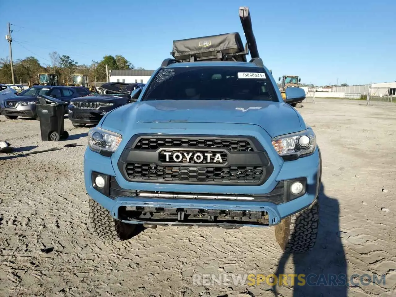5 Photograph of a damaged car 3TMCZ5AN4KM242235 TOYOTA TACOMA 2019