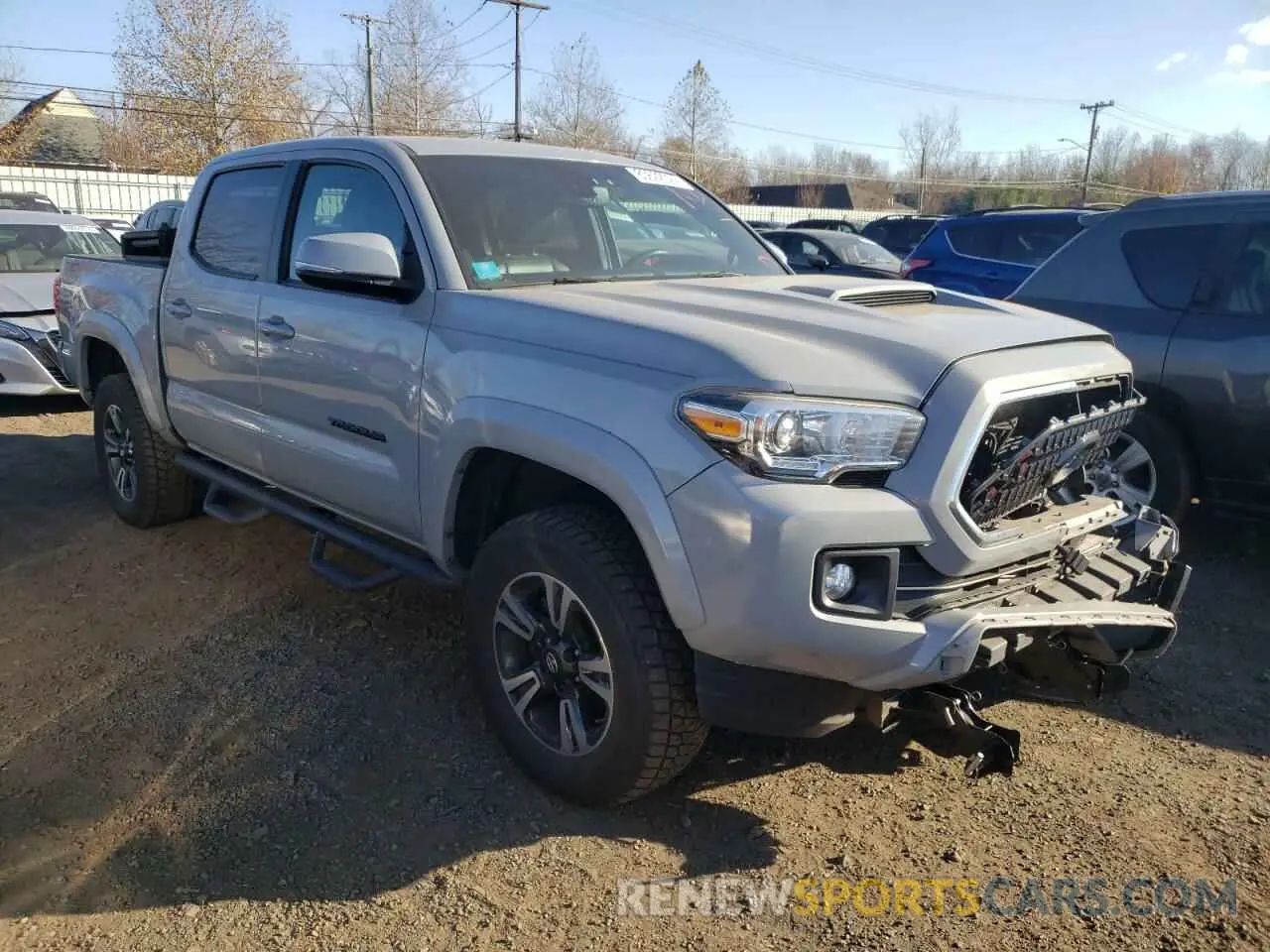 4 Photograph of a damaged car 3TMCZ5AN4KM249931 TOYOTA TACOMA 2019