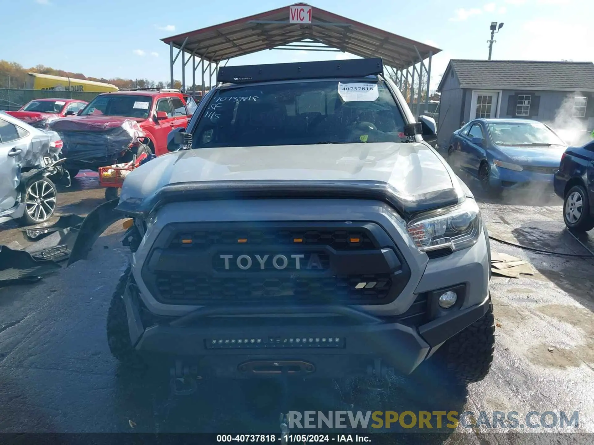 12 Photograph of a damaged car 3TMCZ5AN4KM265935 TOYOTA TACOMA 2019