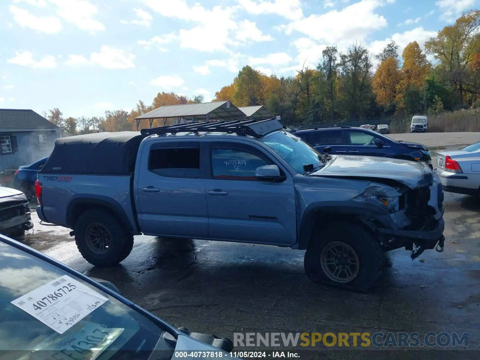 13 Photograph of a damaged car 3TMCZ5AN4KM265935 TOYOTA TACOMA 2019