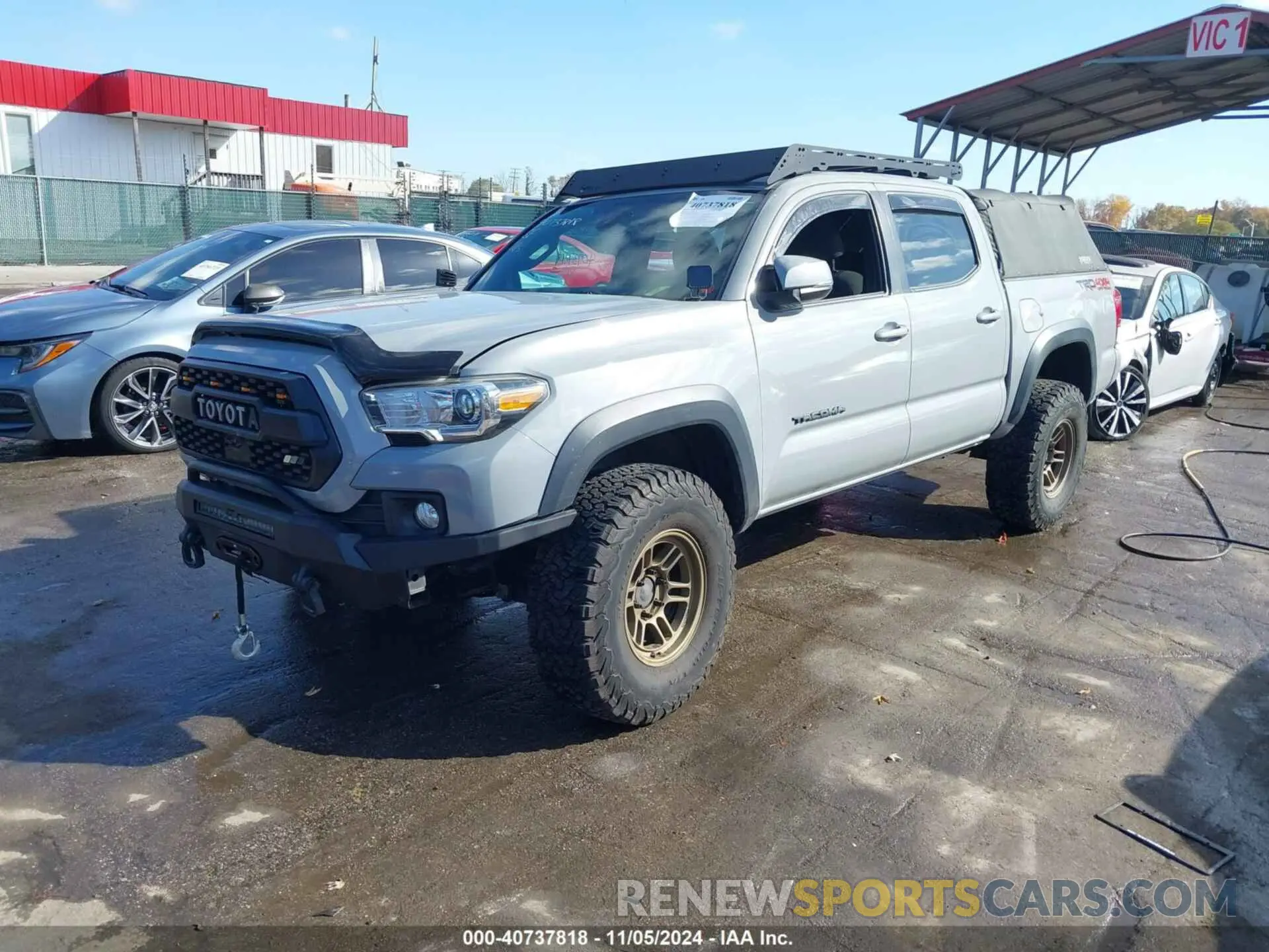 2 Photograph of a damaged car 3TMCZ5AN4KM265935 TOYOTA TACOMA 2019