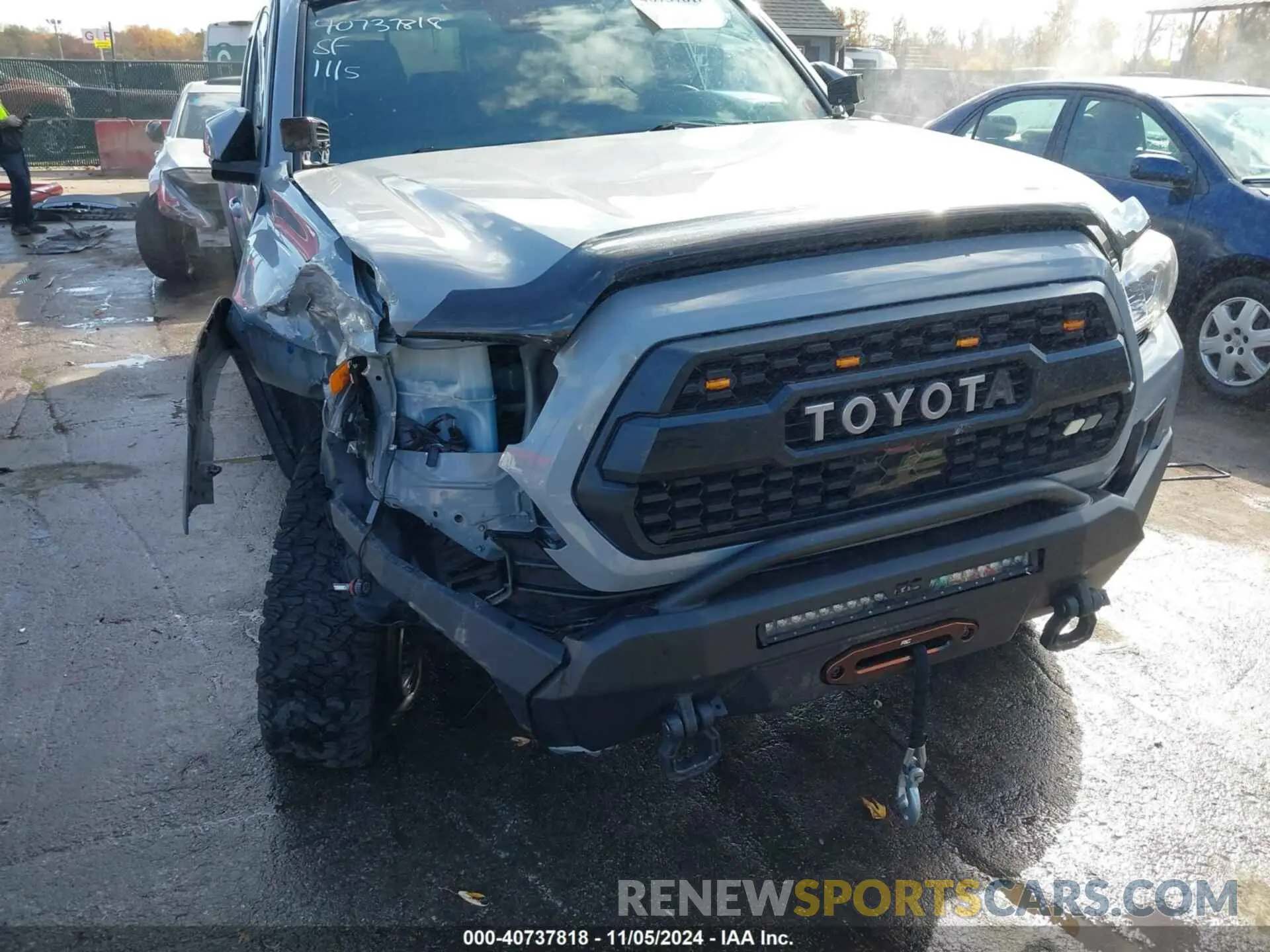 6 Photograph of a damaged car 3TMCZ5AN4KM265935 TOYOTA TACOMA 2019