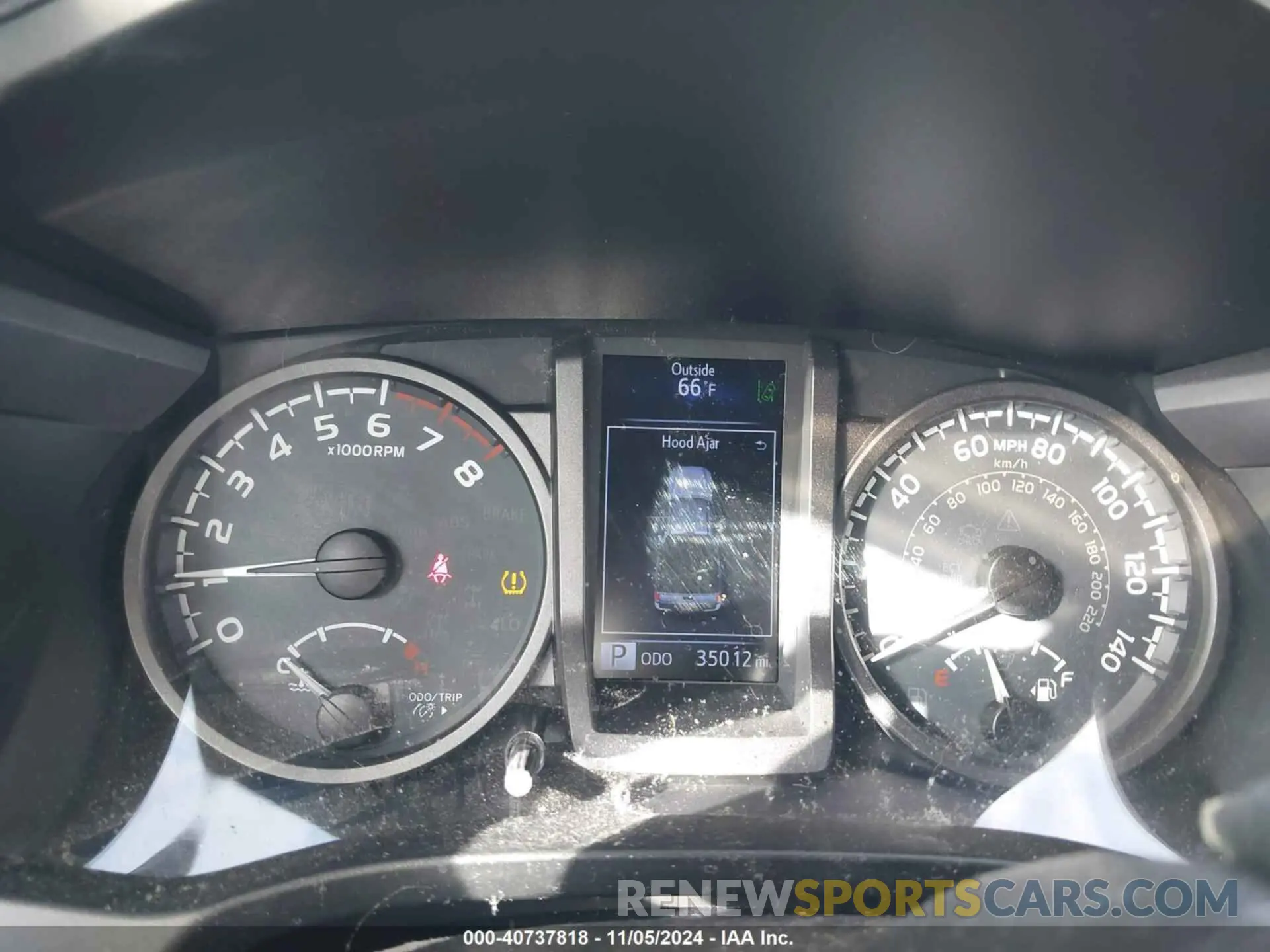 7 Photograph of a damaged car 3TMCZ5AN4KM265935 TOYOTA TACOMA 2019