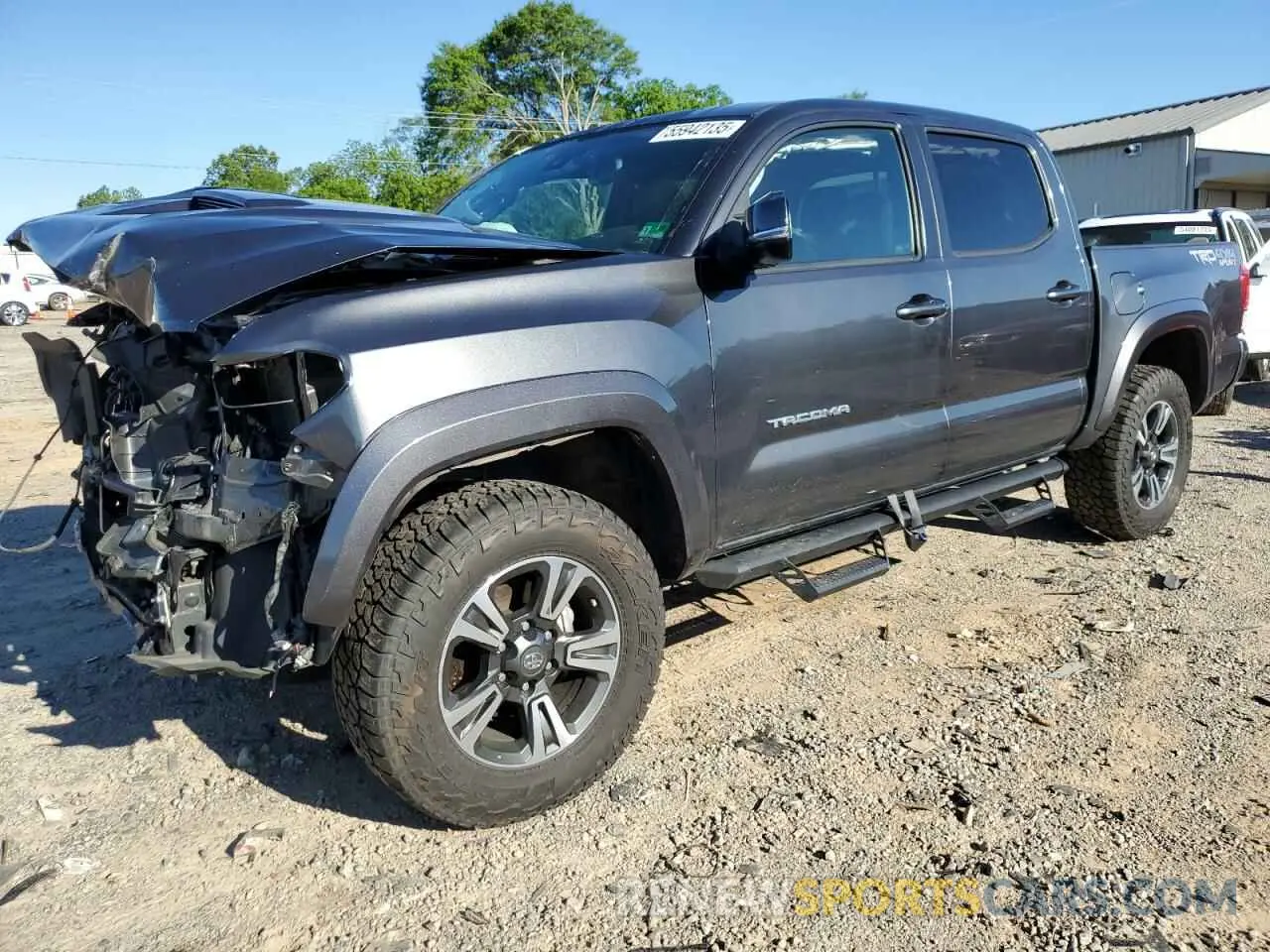 1 Photograph of a damaged car 3TMCZ5AN4KM273999 TOYOTA TACOMA 2019