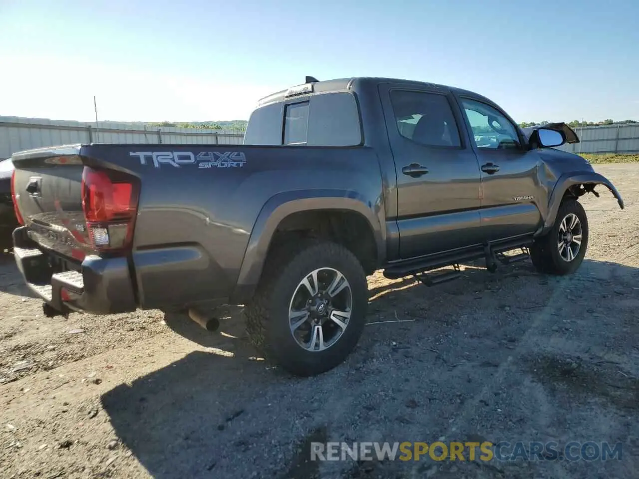 3 Photograph of a damaged car 3TMCZ5AN4KM273999 TOYOTA TACOMA 2019
