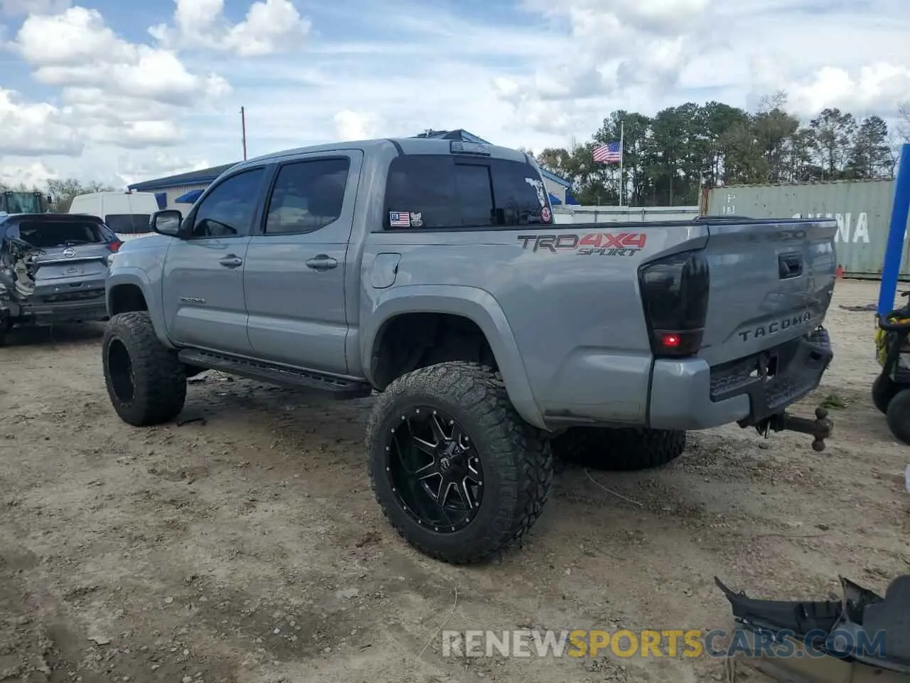 2 Photograph of a damaged car 3TMCZ5AN5KM195250 TOYOTA TACOMA 2019