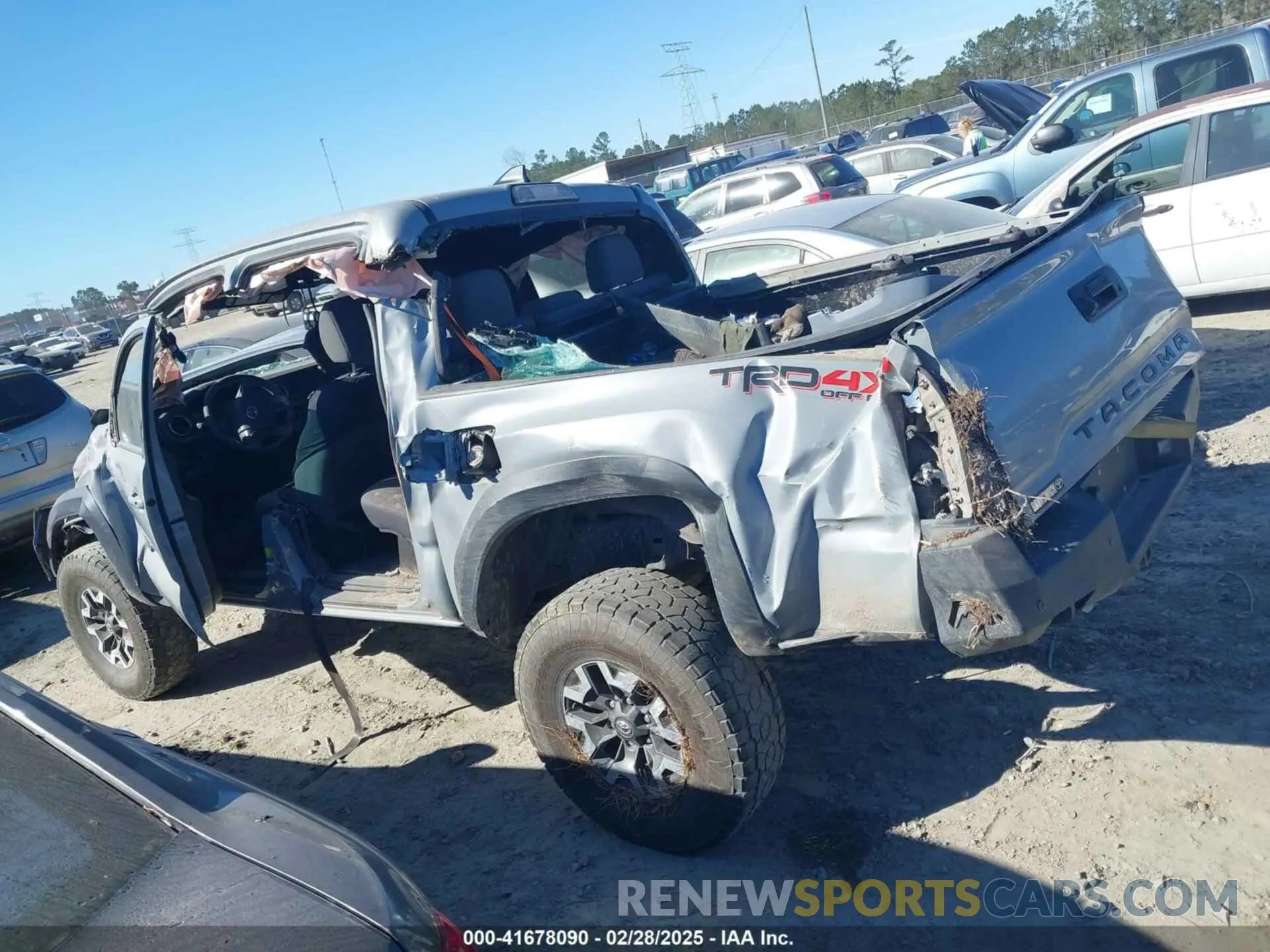 13 Photograph of a damaged car 3TMCZ5AN5KM199346 TOYOTA TACOMA 2019