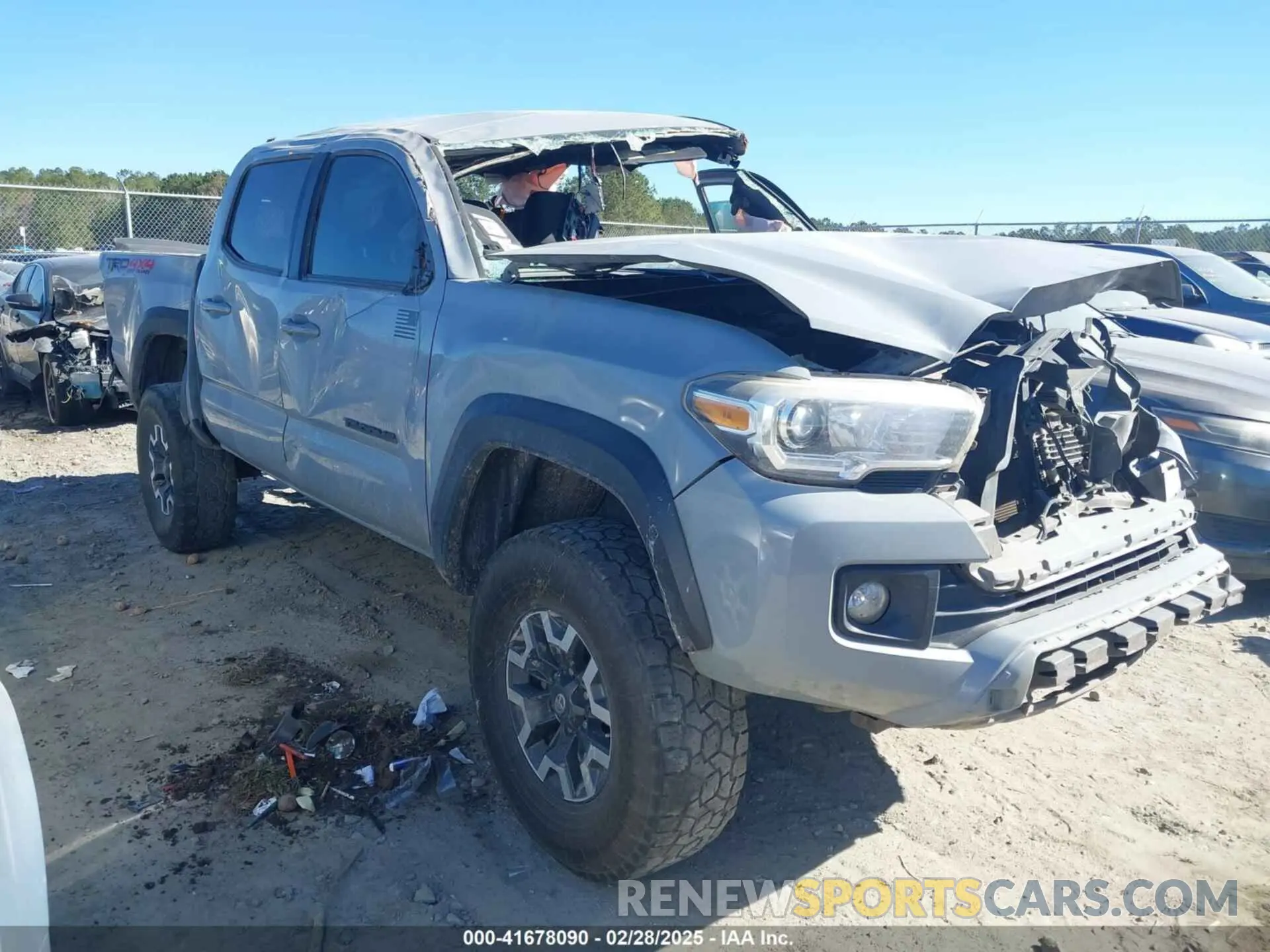 20 Photograph of a damaged car 3TMCZ5AN5KM199346 TOYOTA TACOMA 2019