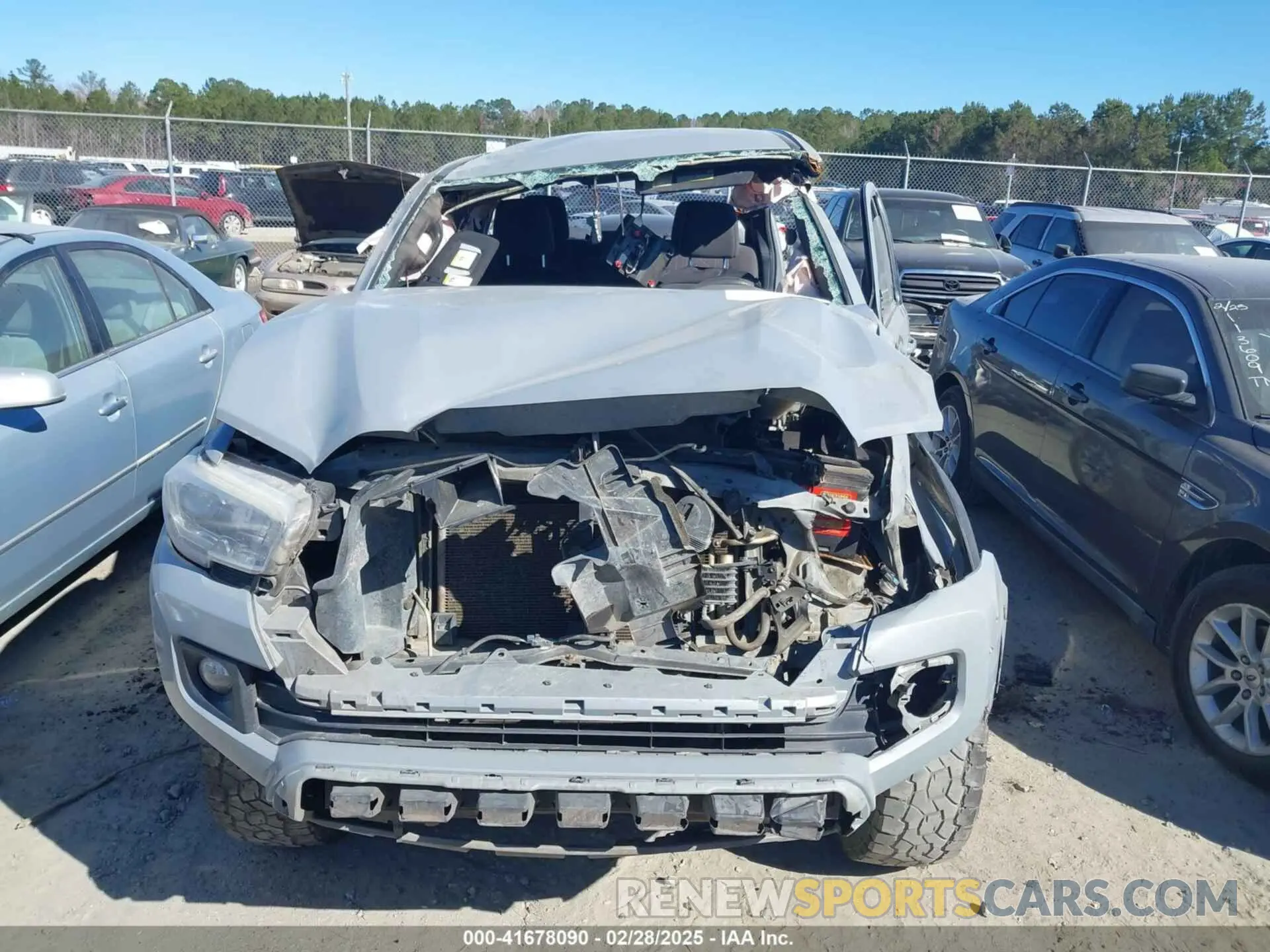 6 Photograph of a damaged car 3TMCZ5AN5KM199346 TOYOTA TACOMA 2019
