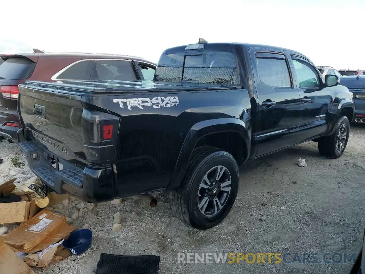 3 Photograph of a damaged car 3TMCZ5AN5KM201452 TOYOTA TACOMA 2019