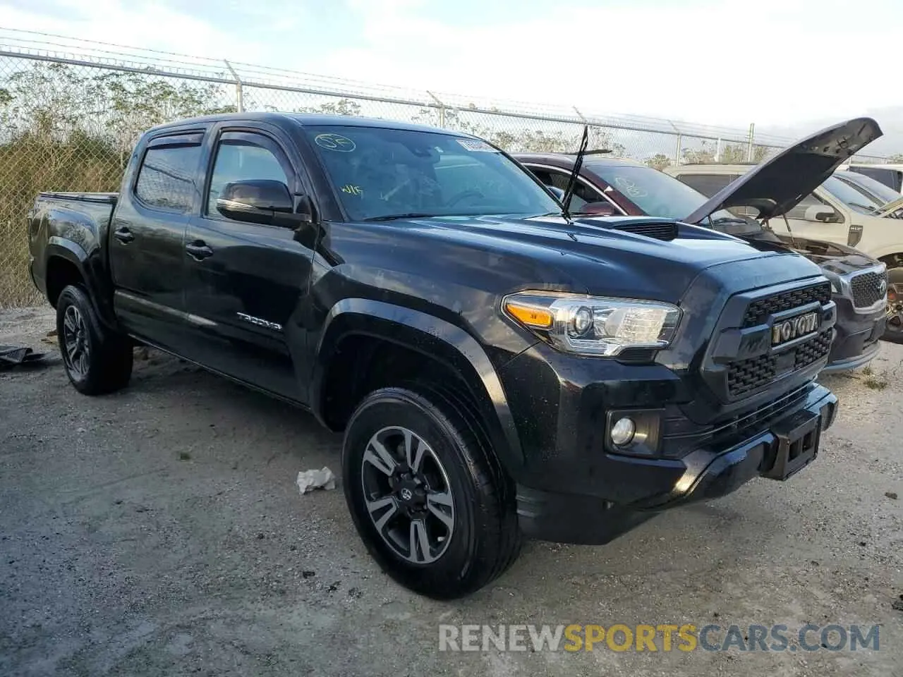 4 Photograph of a damaged car 3TMCZ5AN5KM201452 TOYOTA TACOMA 2019