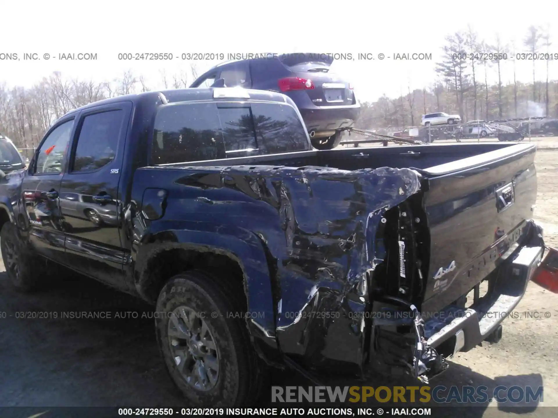 6 Photograph of a damaged car 3TMCZ5AN5KM203993 TOYOTA TACOMA 2019