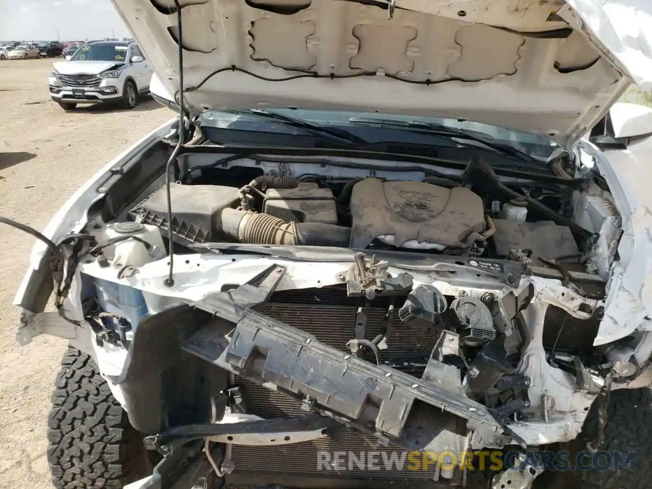 7 Photograph of a damaged car 3TMCZ5AN5KM205324 TOYOTA TACOMA 2019