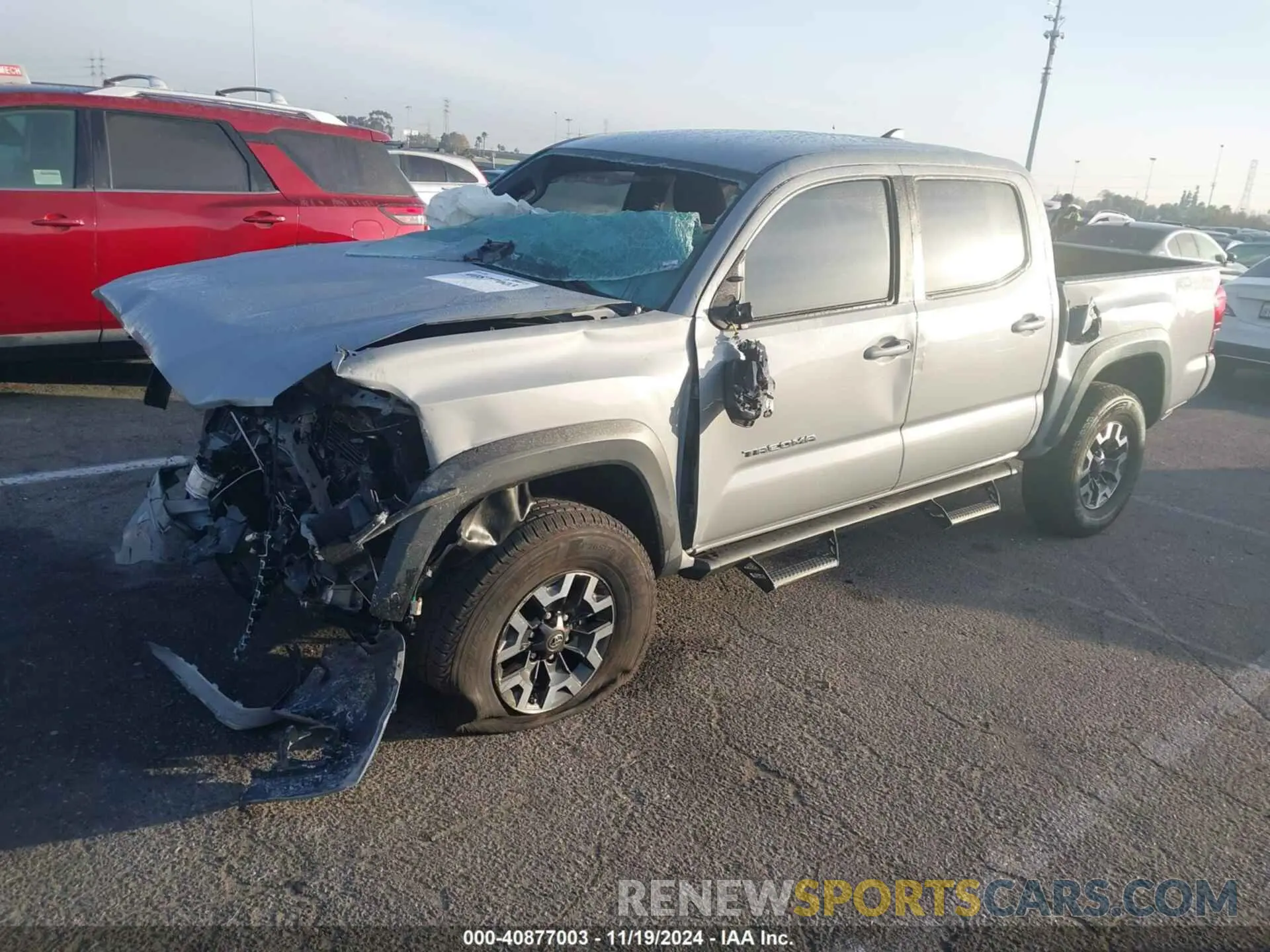 2 Photograph of a damaged car 3TMCZ5AN5KM207624 TOYOTA TACOMA 2019