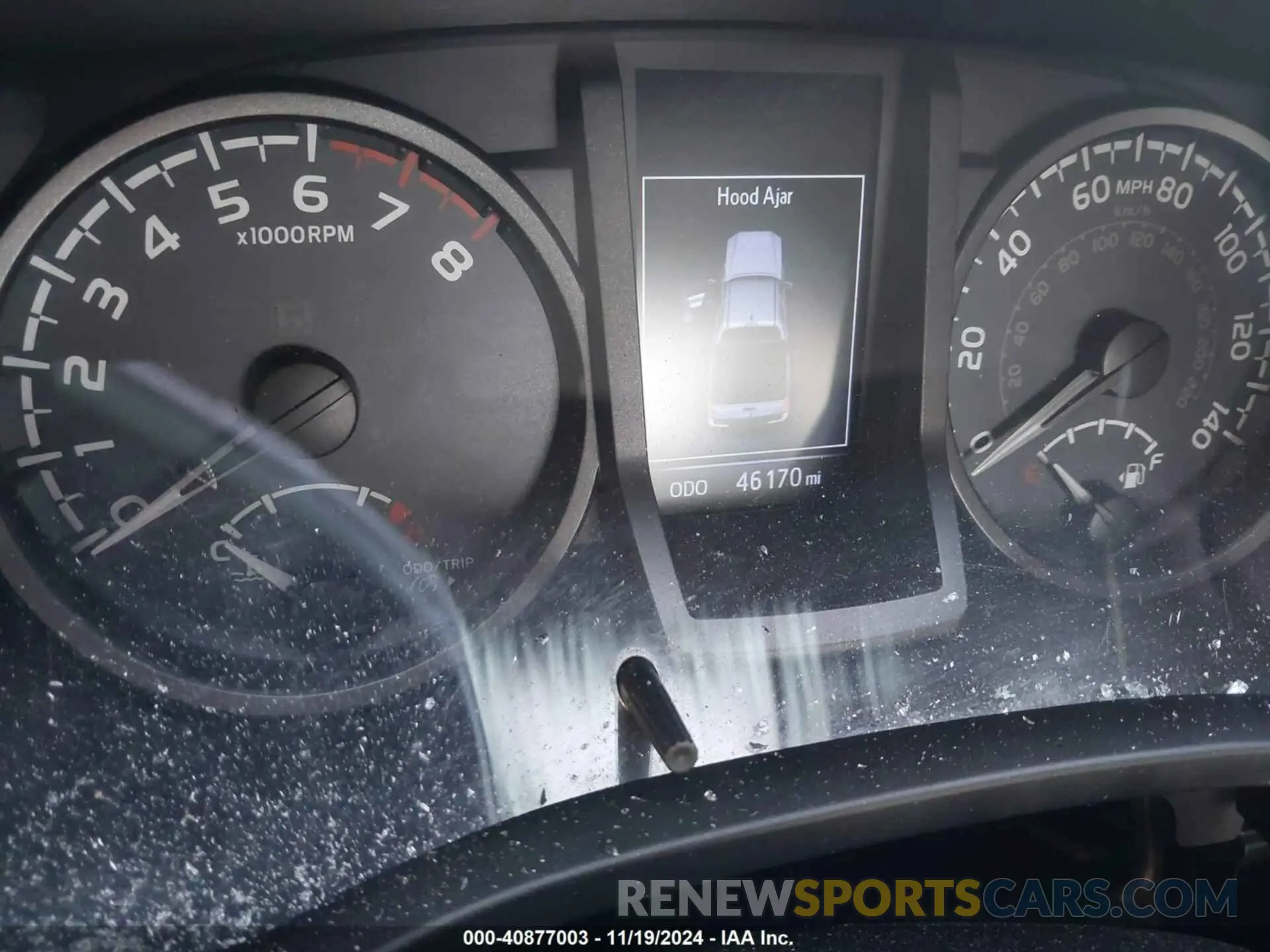 7 Photograph of a damaged car 3TMCZ5AN5KM207624 TOYOTA TACOMA 2019