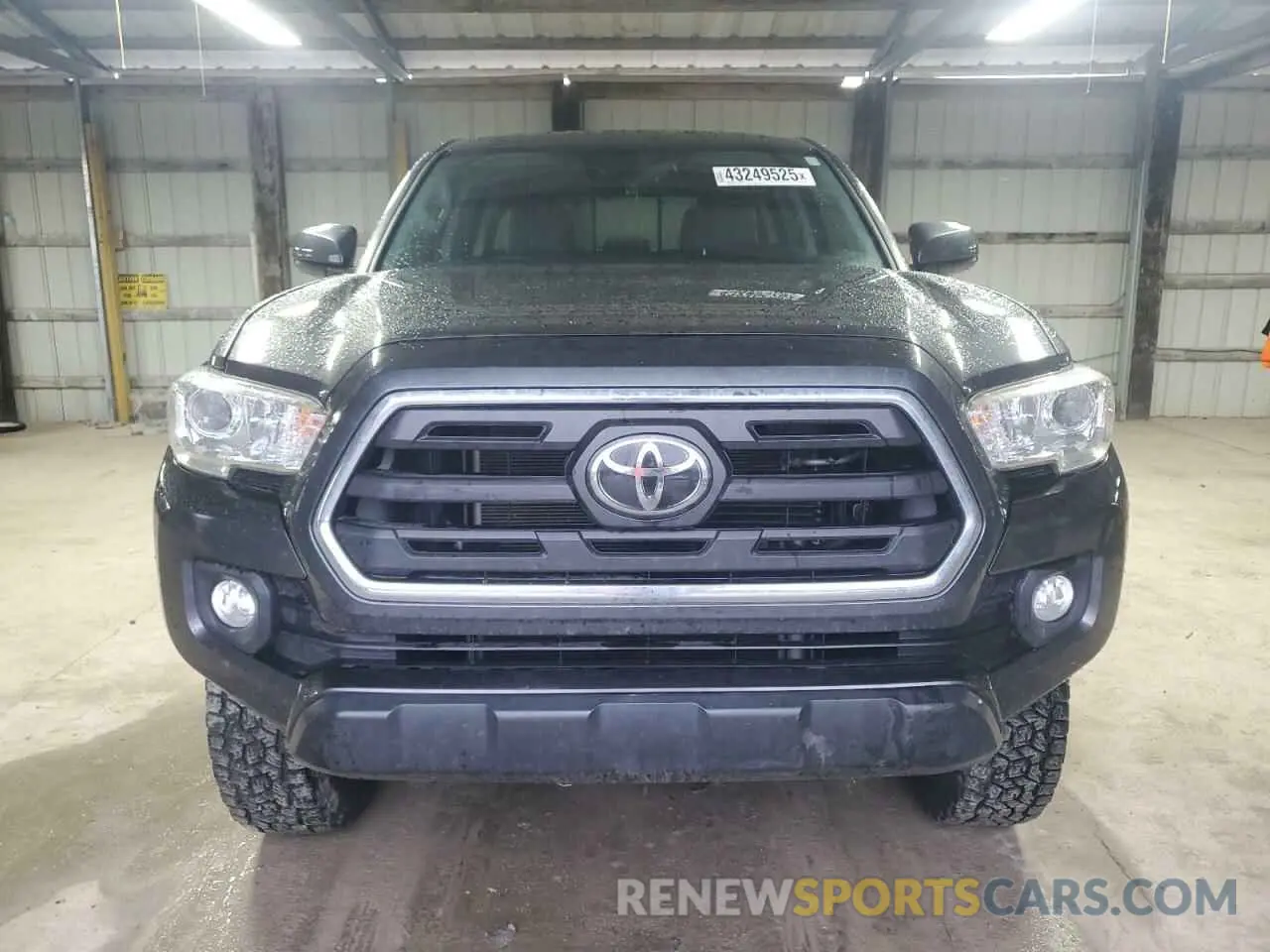 5 Photograph of a damaged car 3TMCZ5AN5KM214377 TOYOTA TACOMA 2019
