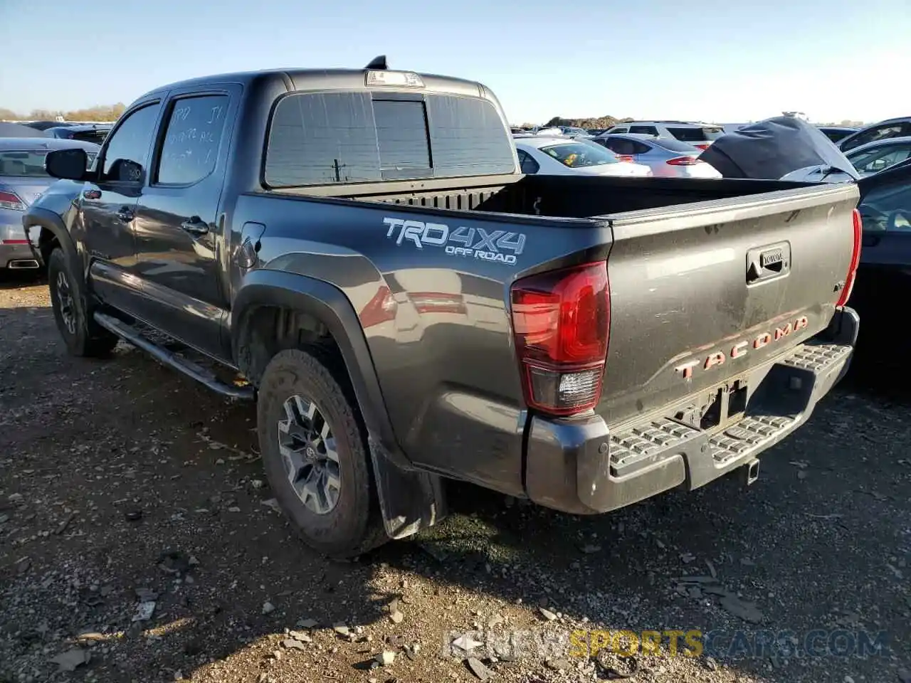 3 Photograph of a damaged car 3TMCZ5AN5KM215870 TOYOTA TACOMA 2019