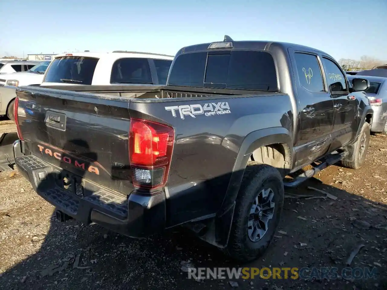 4 Photograph of a damaged car 3TMCZ5AN5KM215870 TOYOTA TACOMA 2019