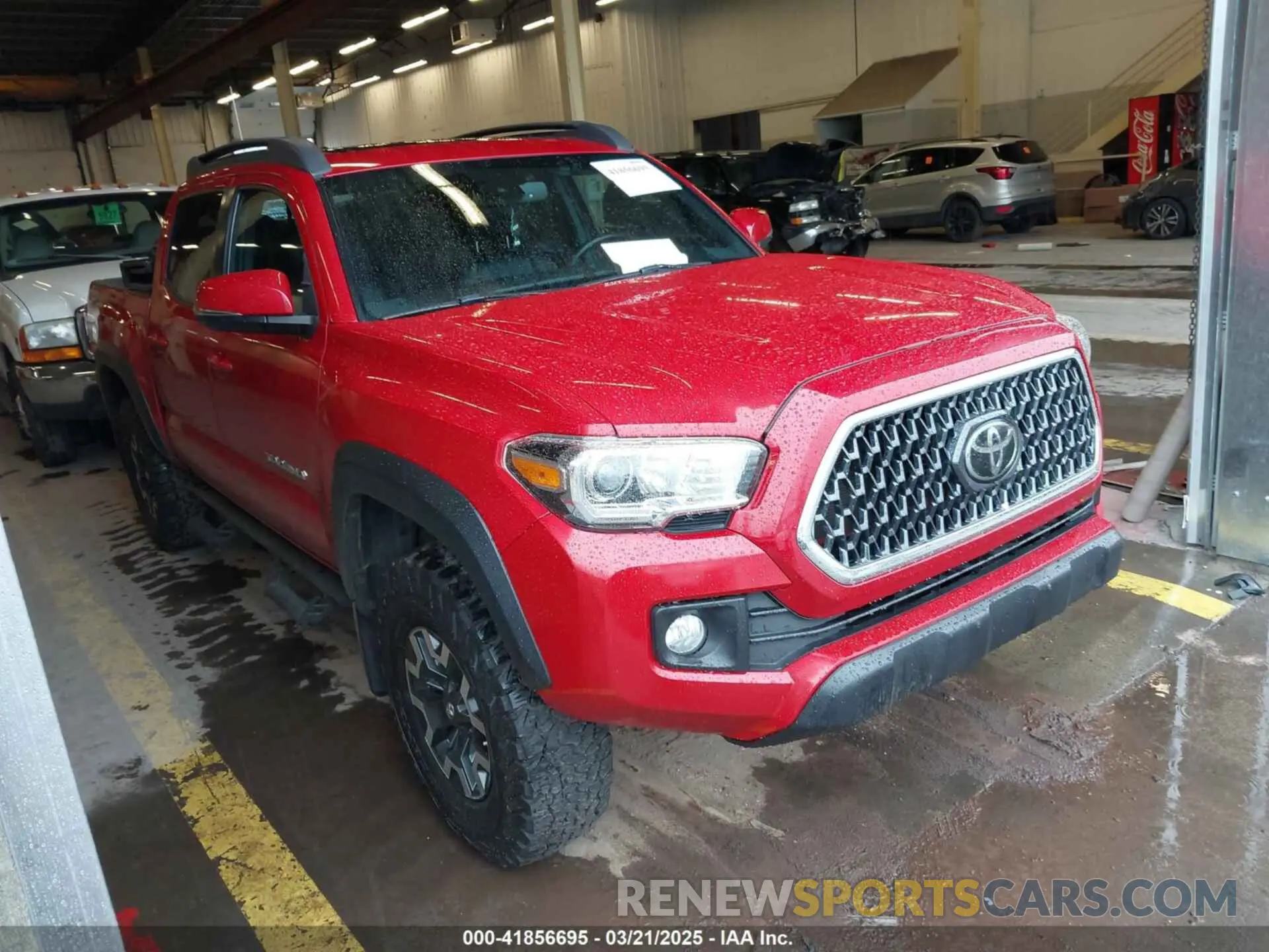 1 Photograph of a damaged car 3TMCZ5AN5KM220079 TOYOTA TACOMA 2019