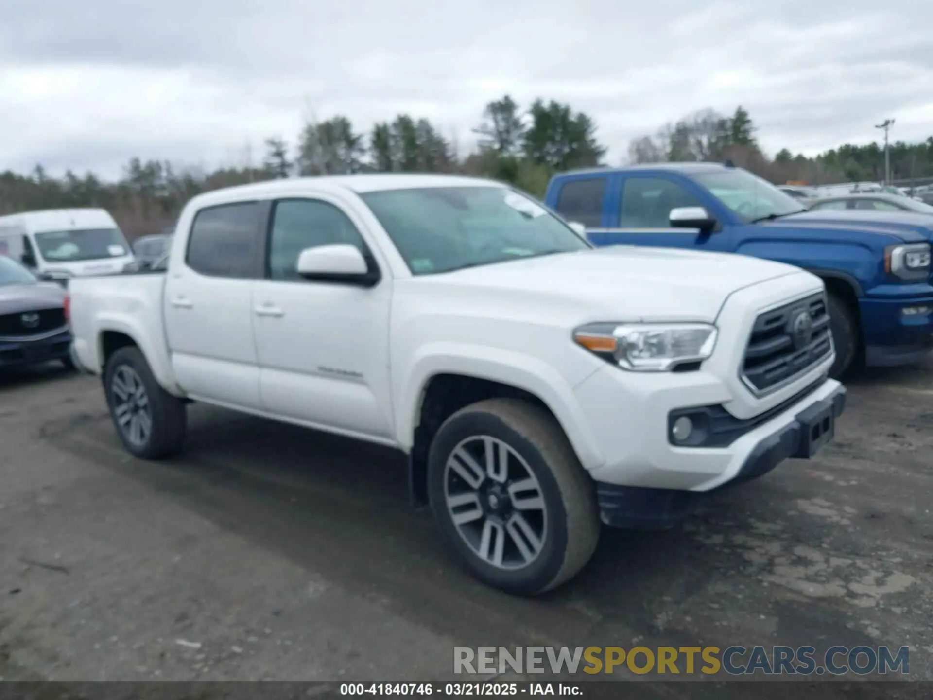 1 Photograph of a damaged car 3TMCZ5AN5KM220244 TOYOTA TACOMA 2019