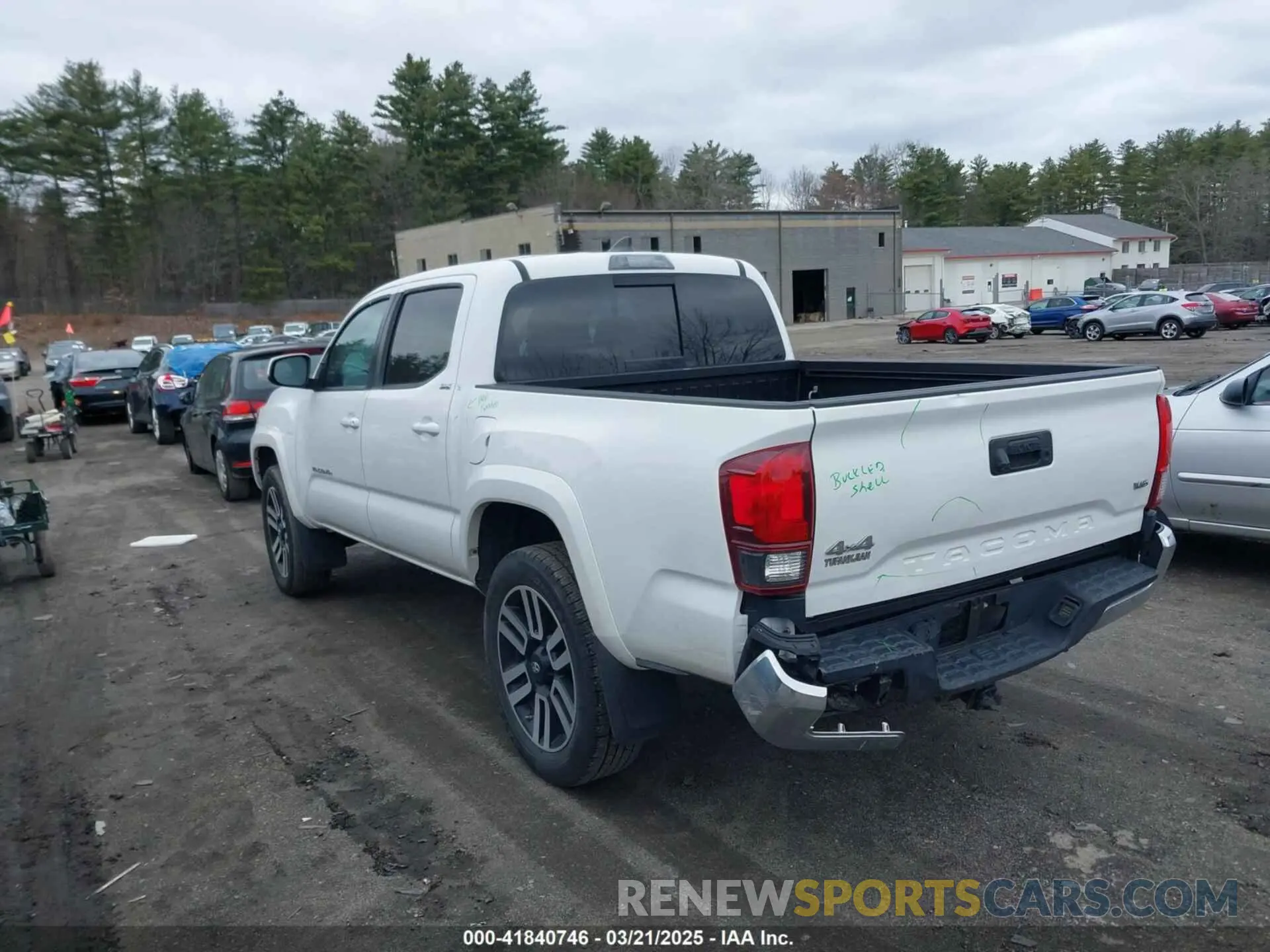 3 Photograph of a damaged car 3TMCZ5AN5KM220244 TOYOTA TACOMA 2019