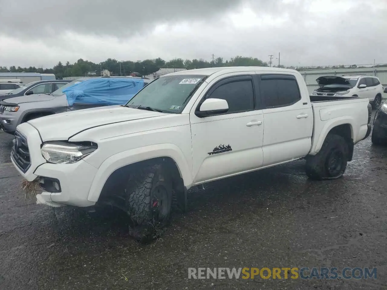 1 Photograph of a damaged car 3TMCZ5AN5KM220423 TOYOTA TACOMA 2019