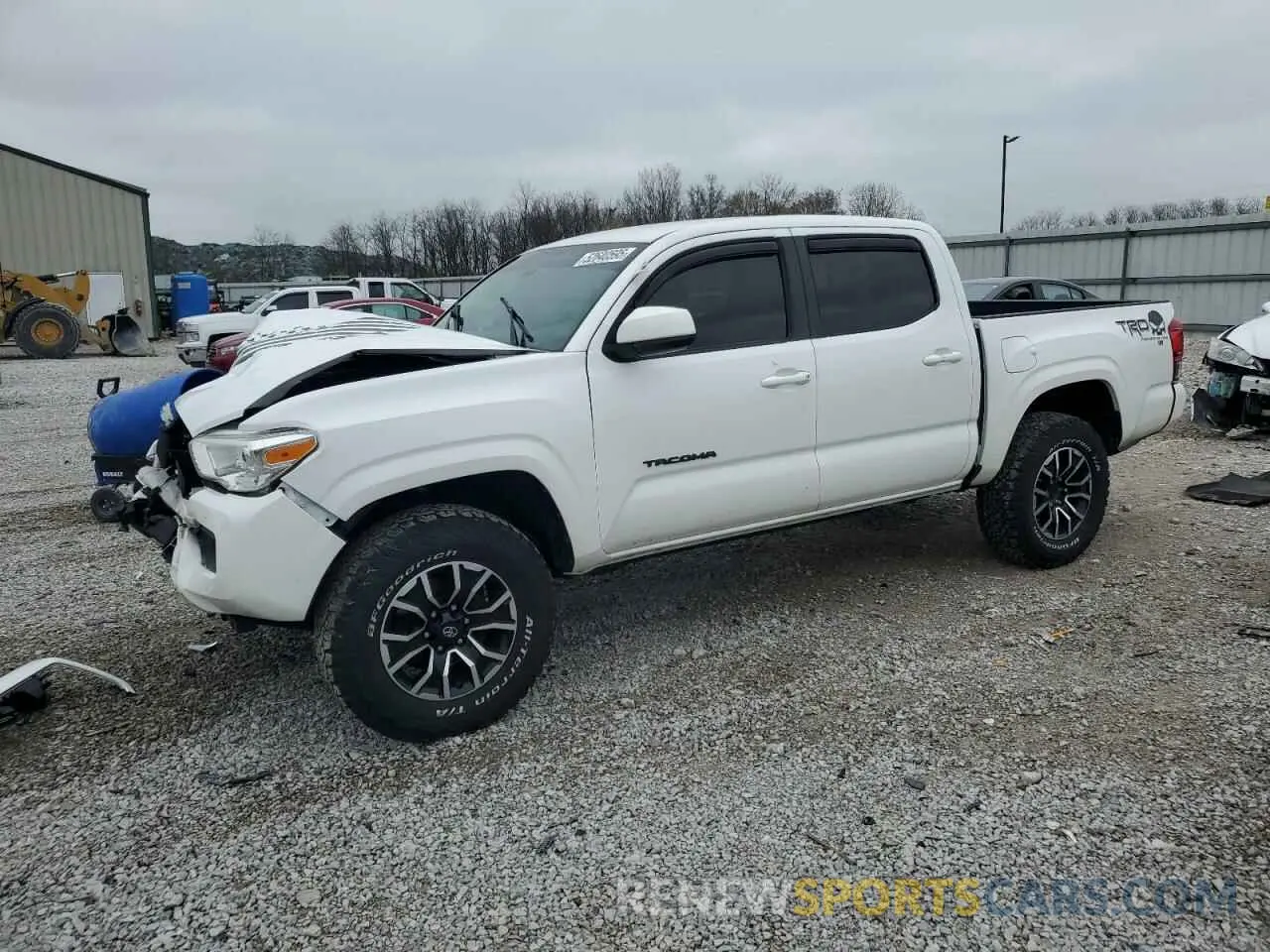 1 Photograph of a damaged car 3TMCZ5AN5KM221264 TOYOTA TACOMA 2019