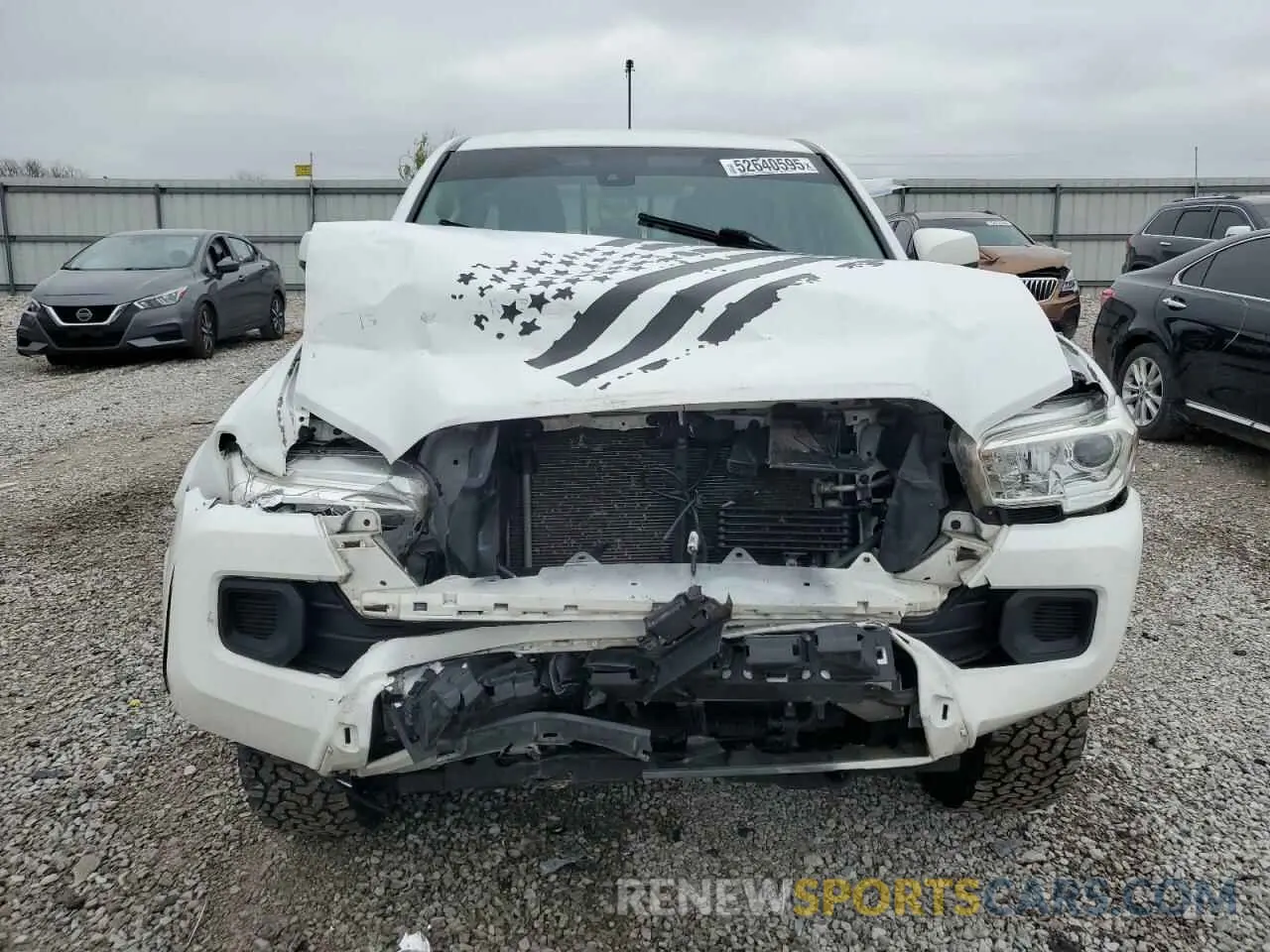 5 Photograph of a damaged car 3TMCZ5AN5KM221264 TOYOTA TACOMA 2019
