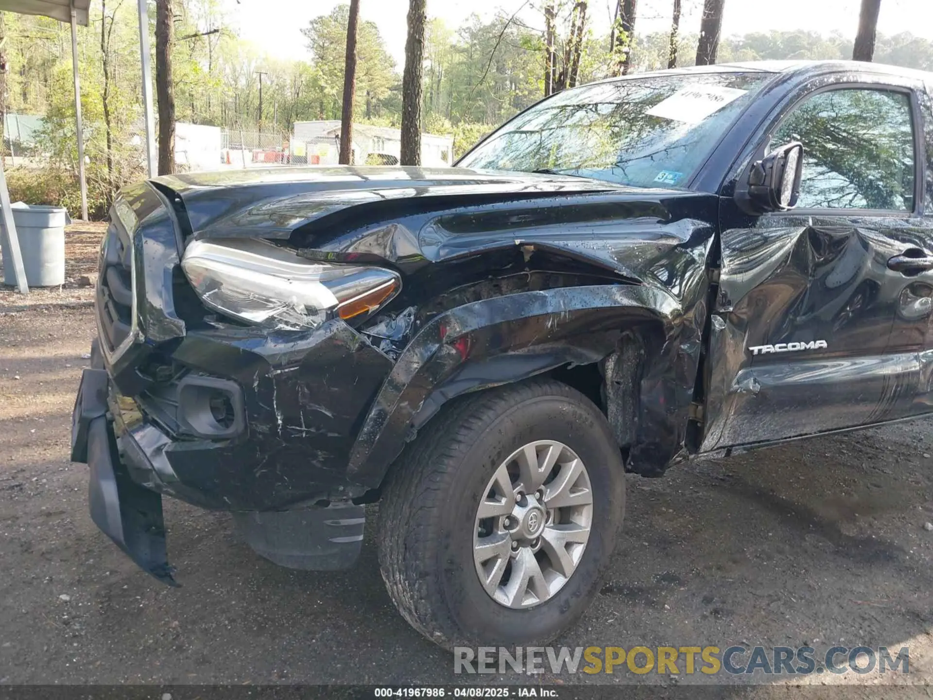 6 Photograph of a damaged car 3TMCZ5AN5KM221720 TOYOTA TACOMA 2019