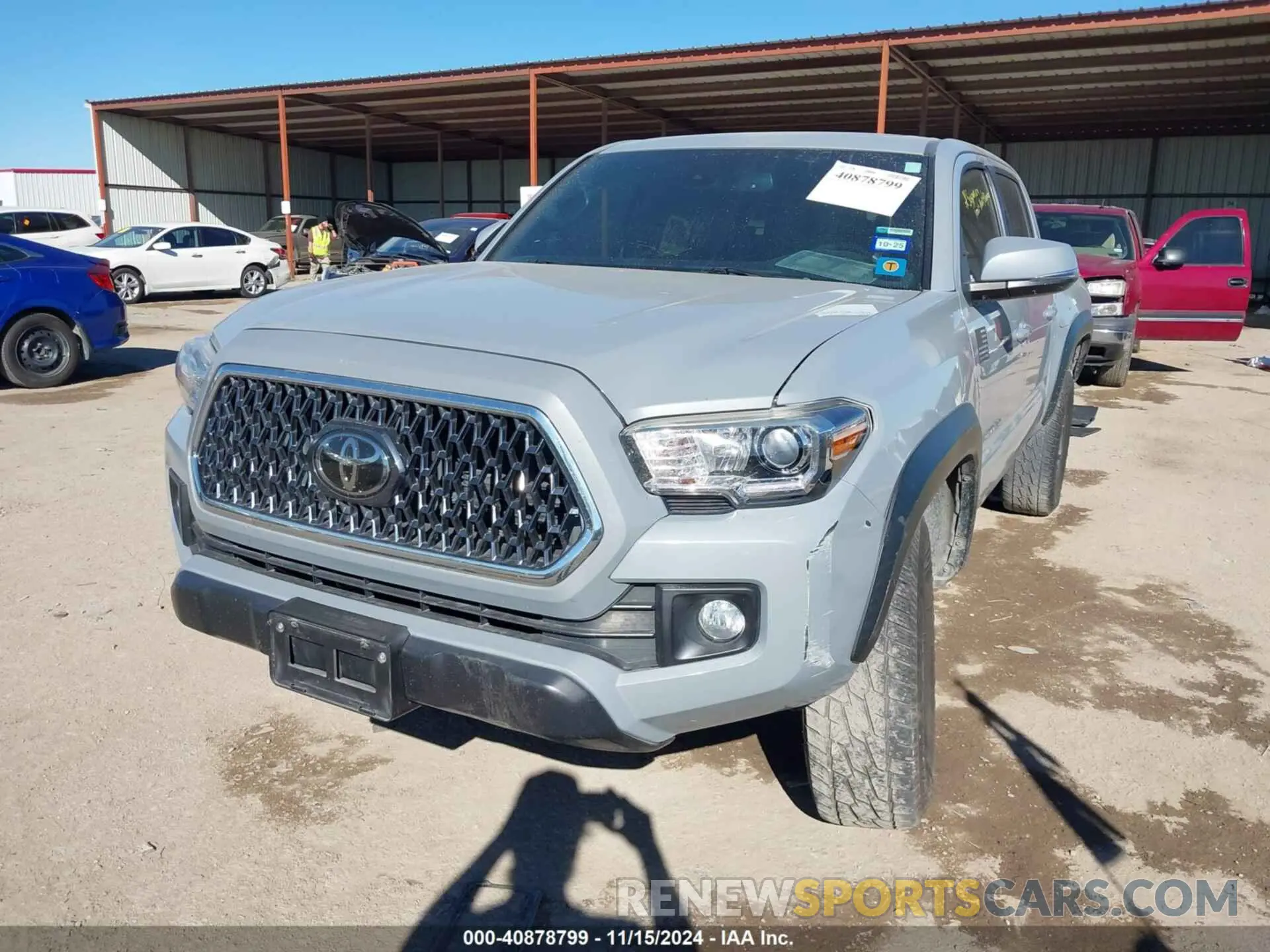 2 Photograph of a damaged car 3TMCZ5AN5KM236556 TOYOTA TACOMA 2019