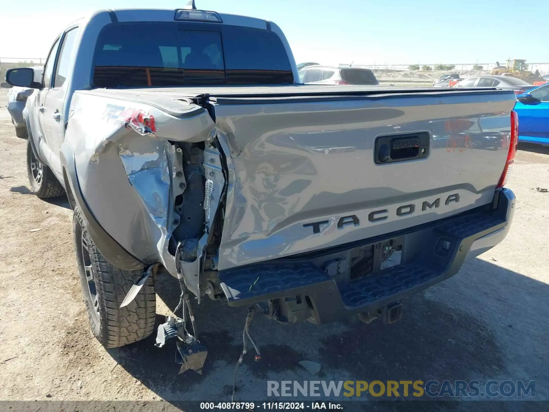 6 Photograph of a damaged car 3TMCZ5AN5KM236556 TOYOTA TACOMA 2019